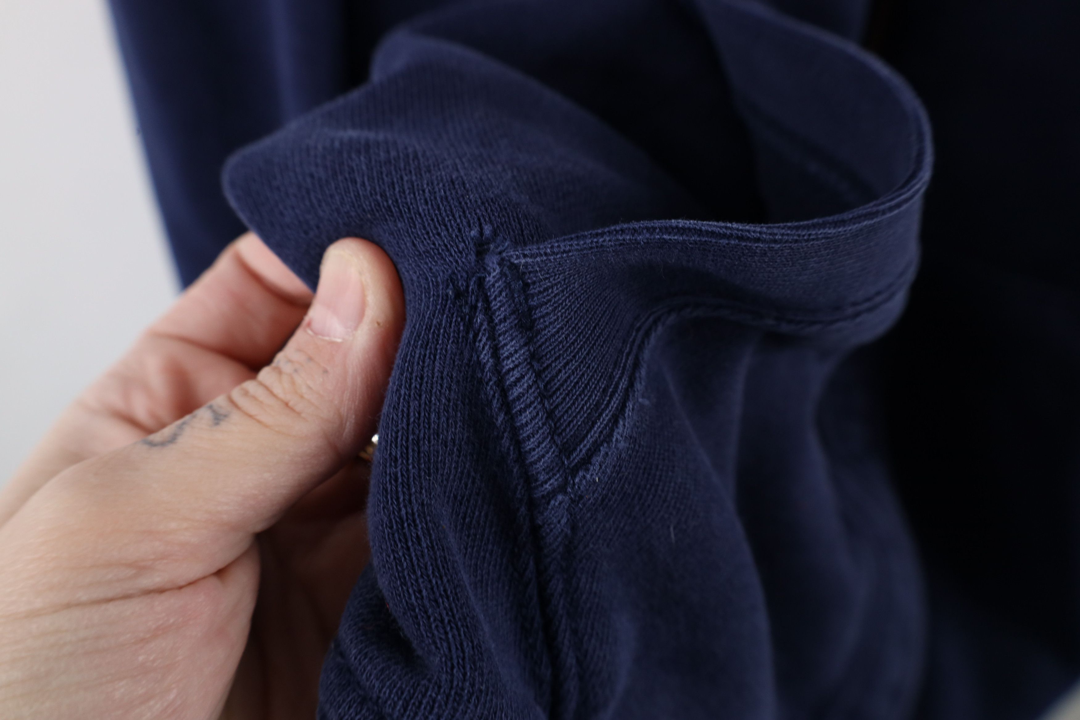 Ralph Lauren × Vintage Vintage 90s Ralph Lauren Heavyweight Zip Hoodie Sweatshirt Size US XXL / EU 58 / 5 - 6 Thumbnail
