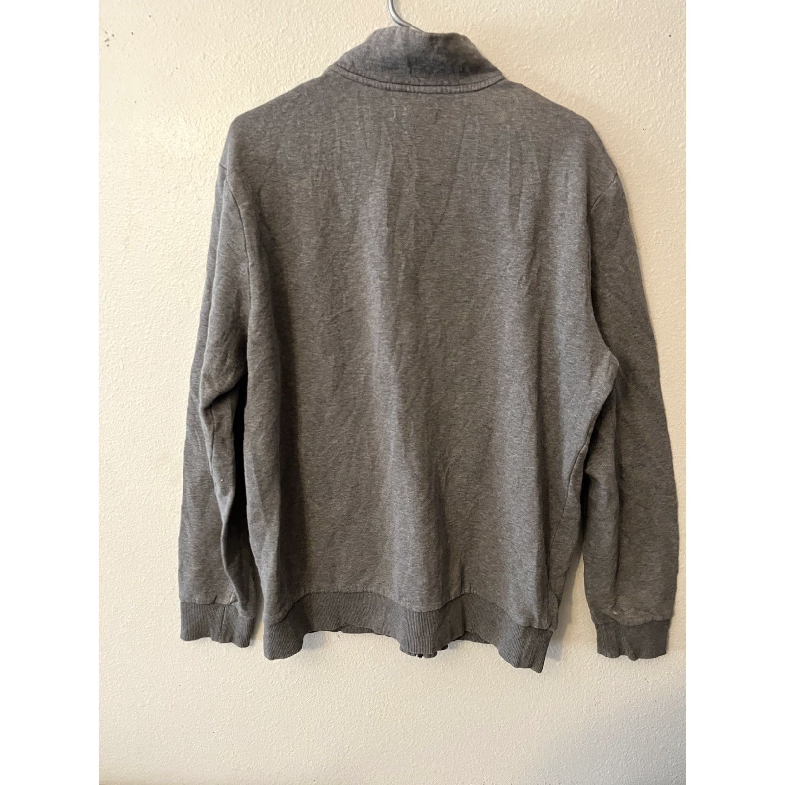 Calvin Klein Calvin Klein Full Zip Sweatshirt Mens Size L Gray Size US L / EU 52-54 / 3 - 2 Thumbnail
