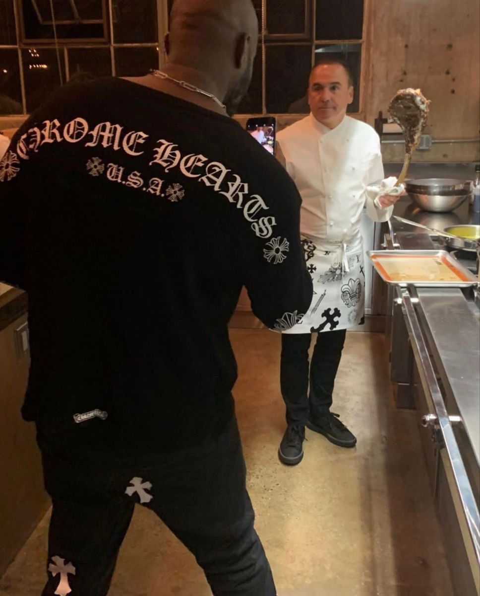 Chrome Hearts RARE! VIRGIL CHROME FLORAL LONG SLEEVES Size US XL / EU 56 / 4 - 2 Thumbnail