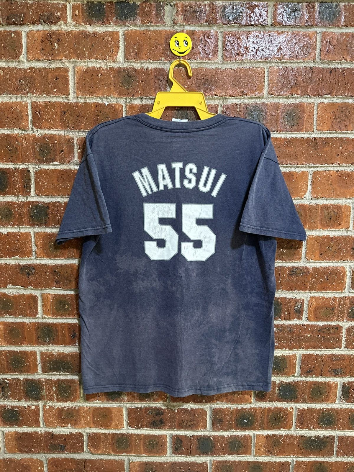 MLB × Majestic × Vintage Vintage Mlb NY Yankees Hideki Matsui Sun Faded Tee Size US XL / EU 56 / 4 - 1 Thumbnail