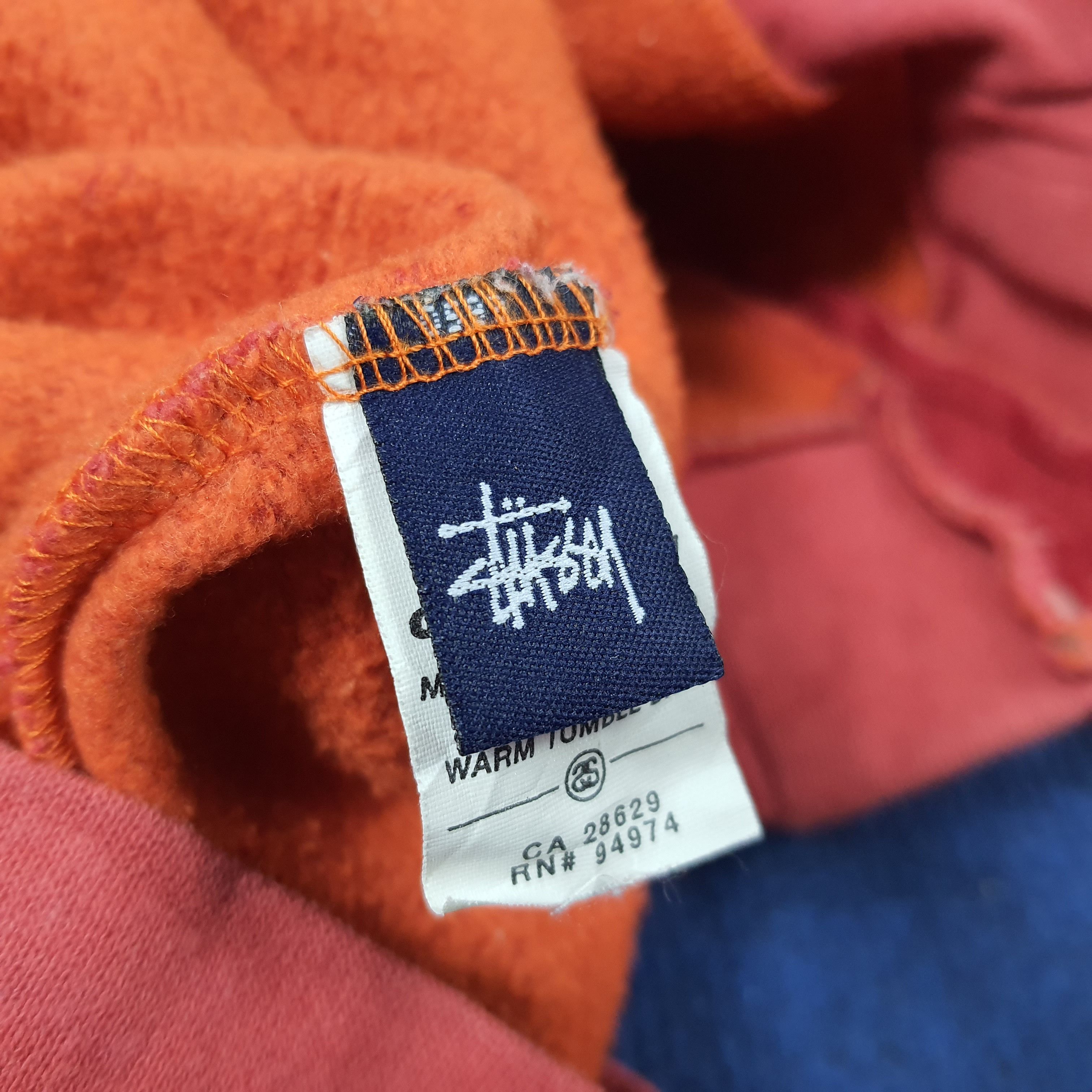 Stussy × Vintage Vintage Stussy LG Custom Logo Zipper Hoodies Size US XL / EU 56 / 4 - 7 Thumbnail