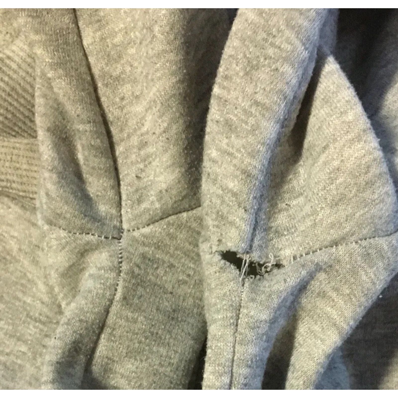 Vintage Vtg 90s Faded Distress Zip Hoodie XXL USA Track Grunge PE Biker Skate Surf 80s Size US XXL / EU 58 / 5 - 5 Thumbnail