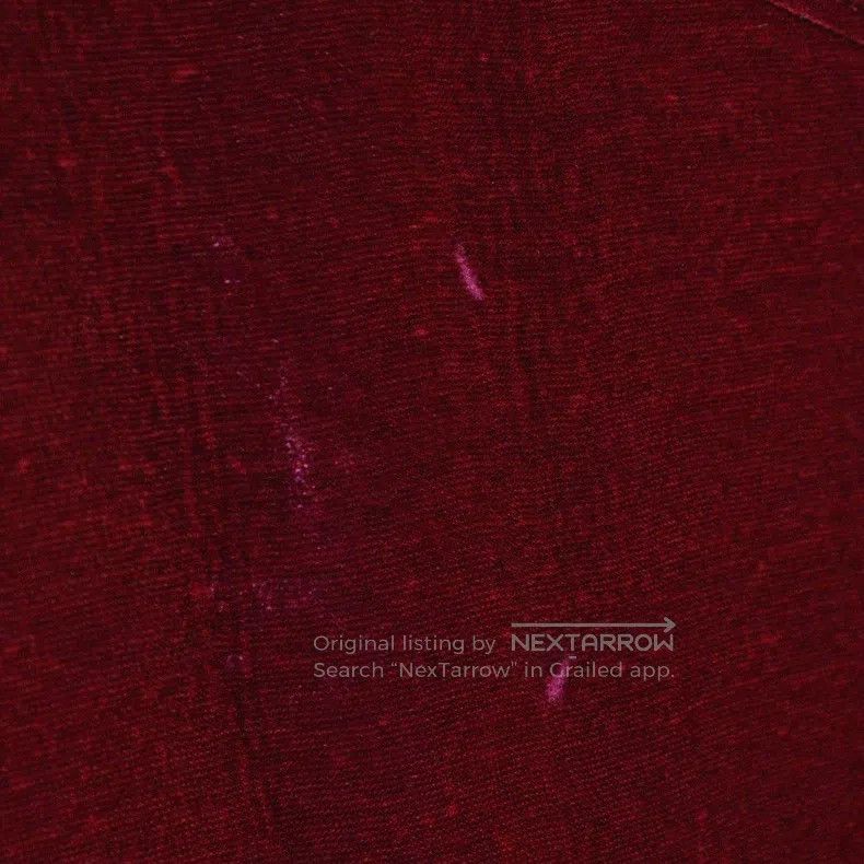 Comme des Garcons Comme des Garcons size XS Red-purple vintage velvet panel Size 23" - 7 Thumbnail