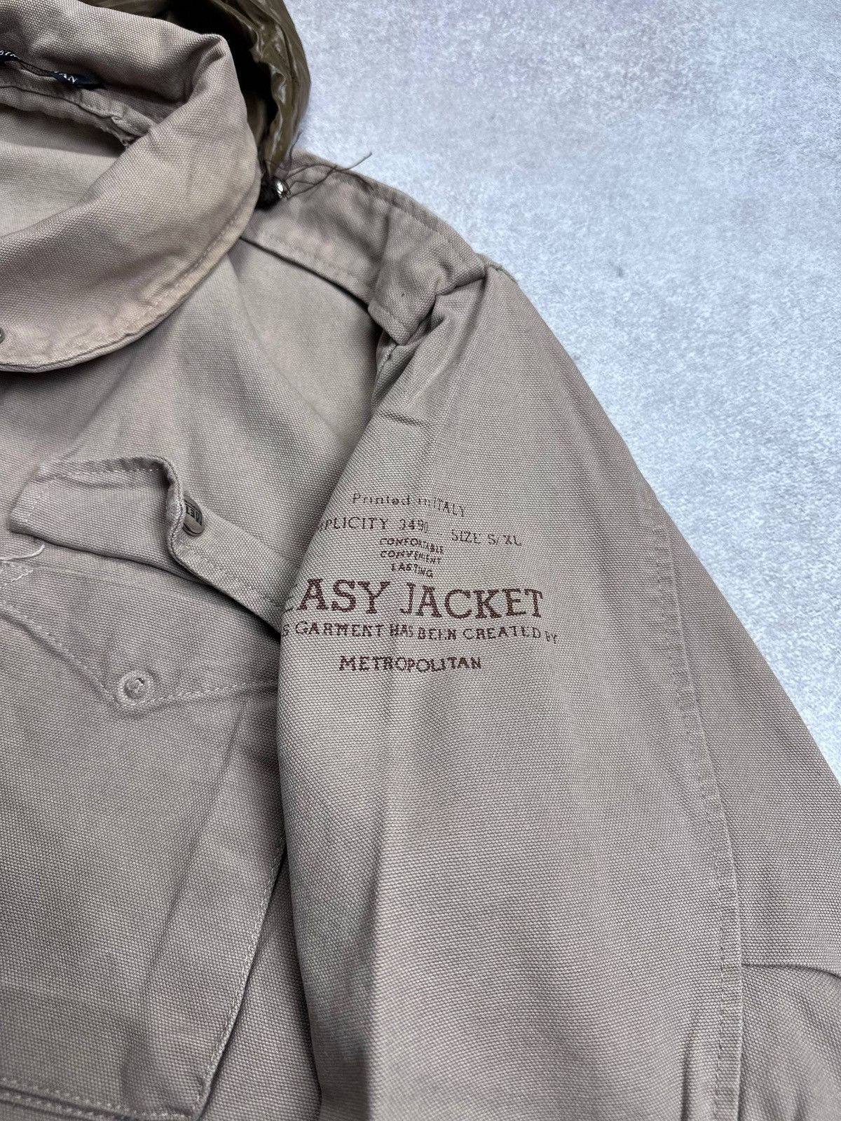 Vintage Vintage Metropolitan M-61 Army Style Nylon Hood Jacket M Size US M / EU 48-50 / 2 - 3 Thumbnail