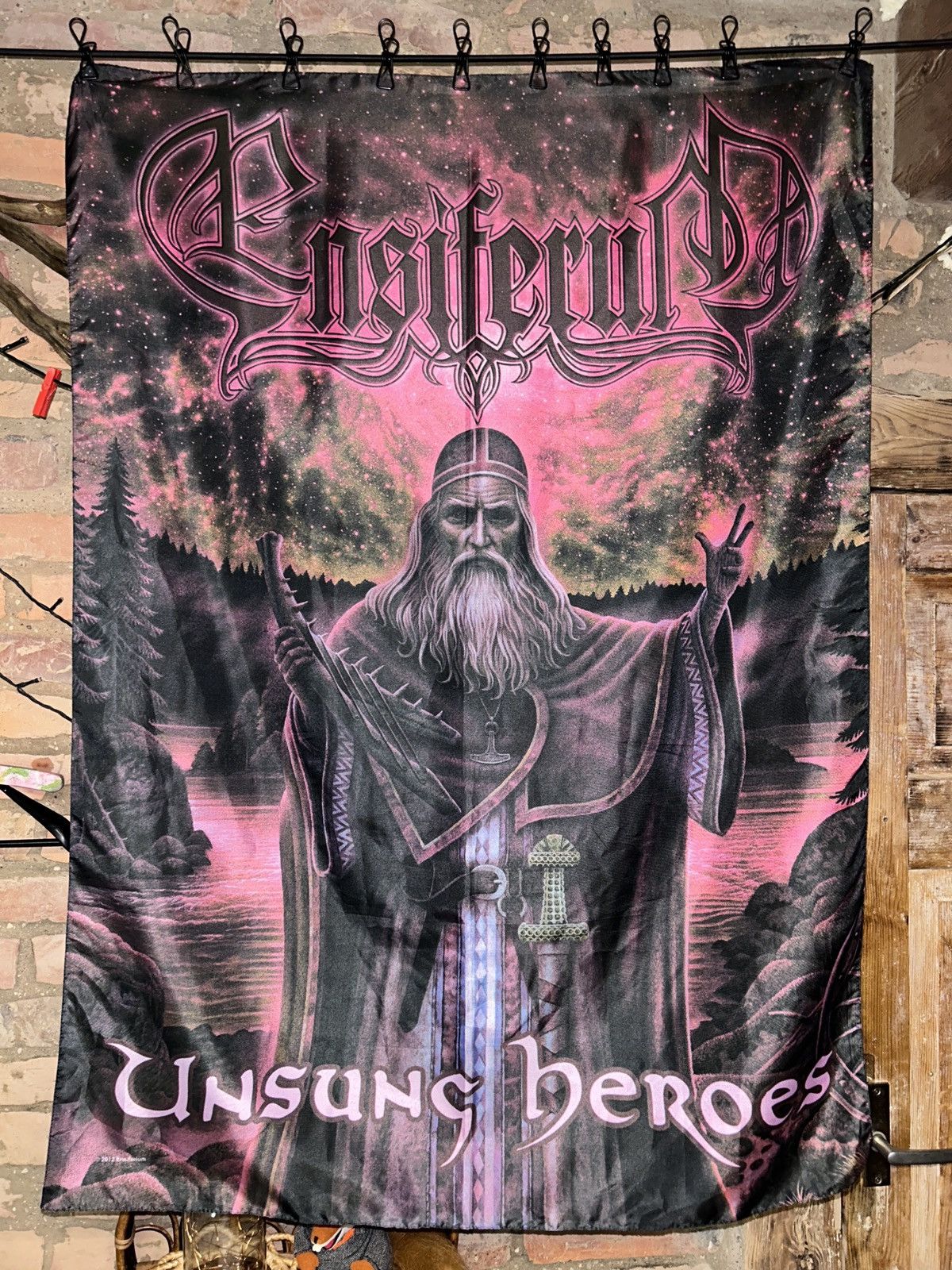 Band Tees Ensiferum Finnish Folk Metal Unsung Heroes 2012 Band Poster Size ONE SIZE - 1 Thumbnail