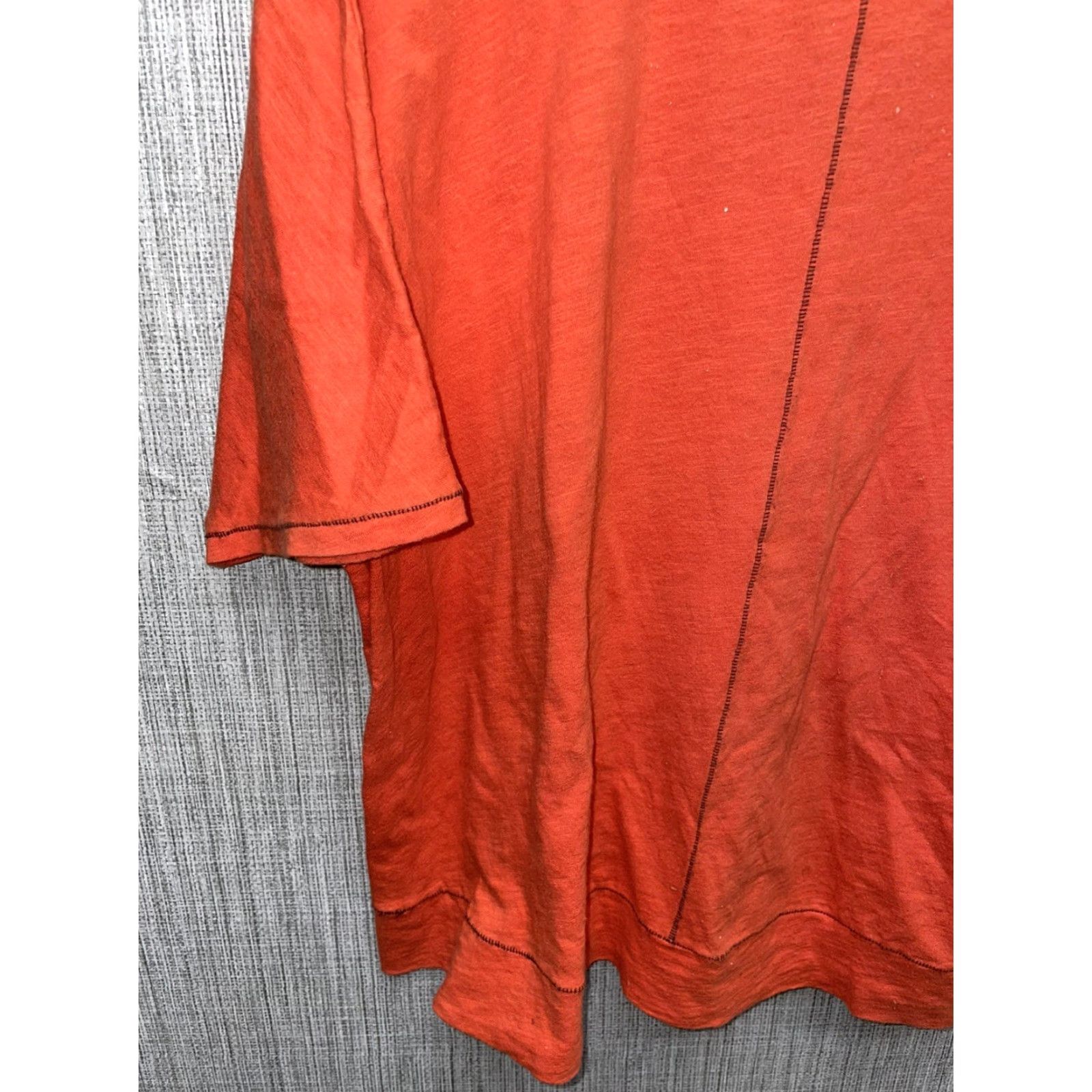 Eileen Fisher Eileen Fisher Shirt Womens M Orange T-Shirt Size M / US 6-8 / IT 42-44 - 6 Thumbnail