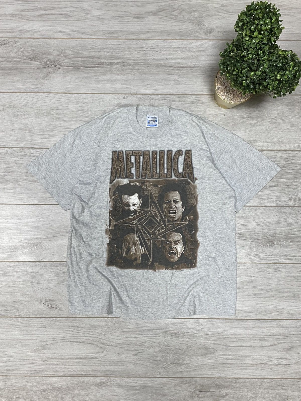Band Tees Vintage Metallica 1996 “Poor Touring Me” Europe tour tee Size US XL / EU 56 / 4 - 1 Thumbnail