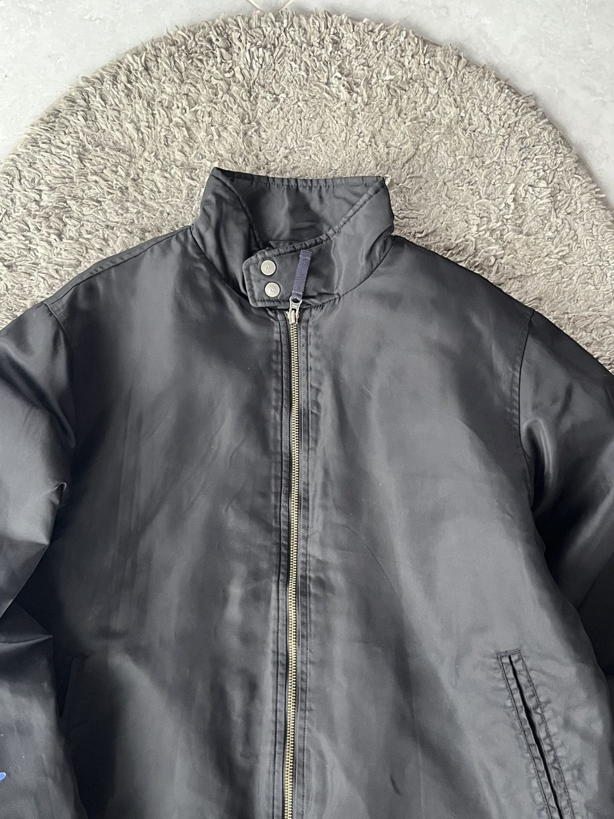 Giorgio Armani Vintage Jacket Armani Jeans BIG LOGO Motorcycle Streetwear Size US M / EU 48-50 / 2 - 11 Thumbnail