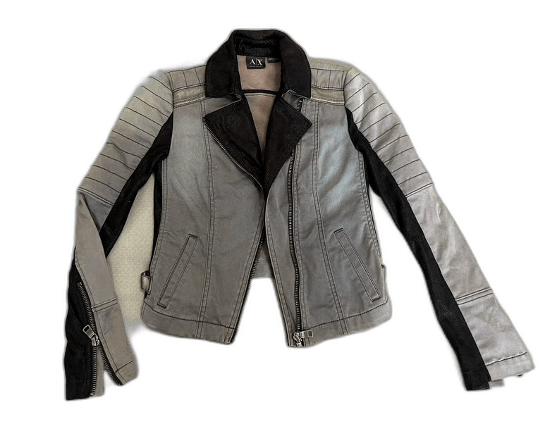 Rick Owens Vintage Mixed Material Black Jacket-2506 Size M / US 6-8 / IT 42-44 - 1 Thumbnail