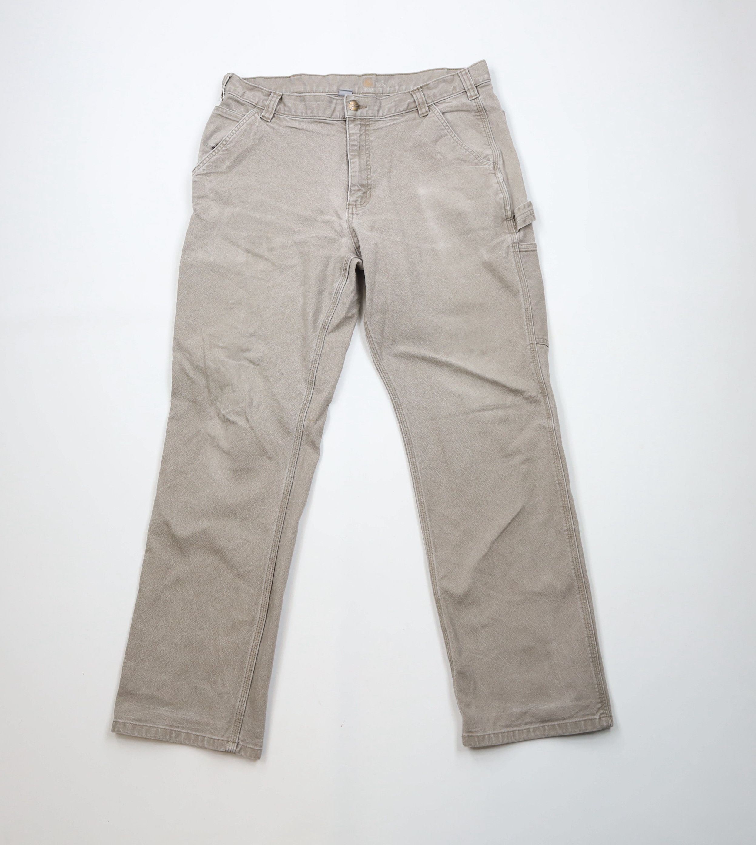 Carhartt × Vintage Vintage Y2K Carhartt Fit Stretch Wide Leg Canvas Pants Size US 36 / EU 52 - 1 Thumbnail