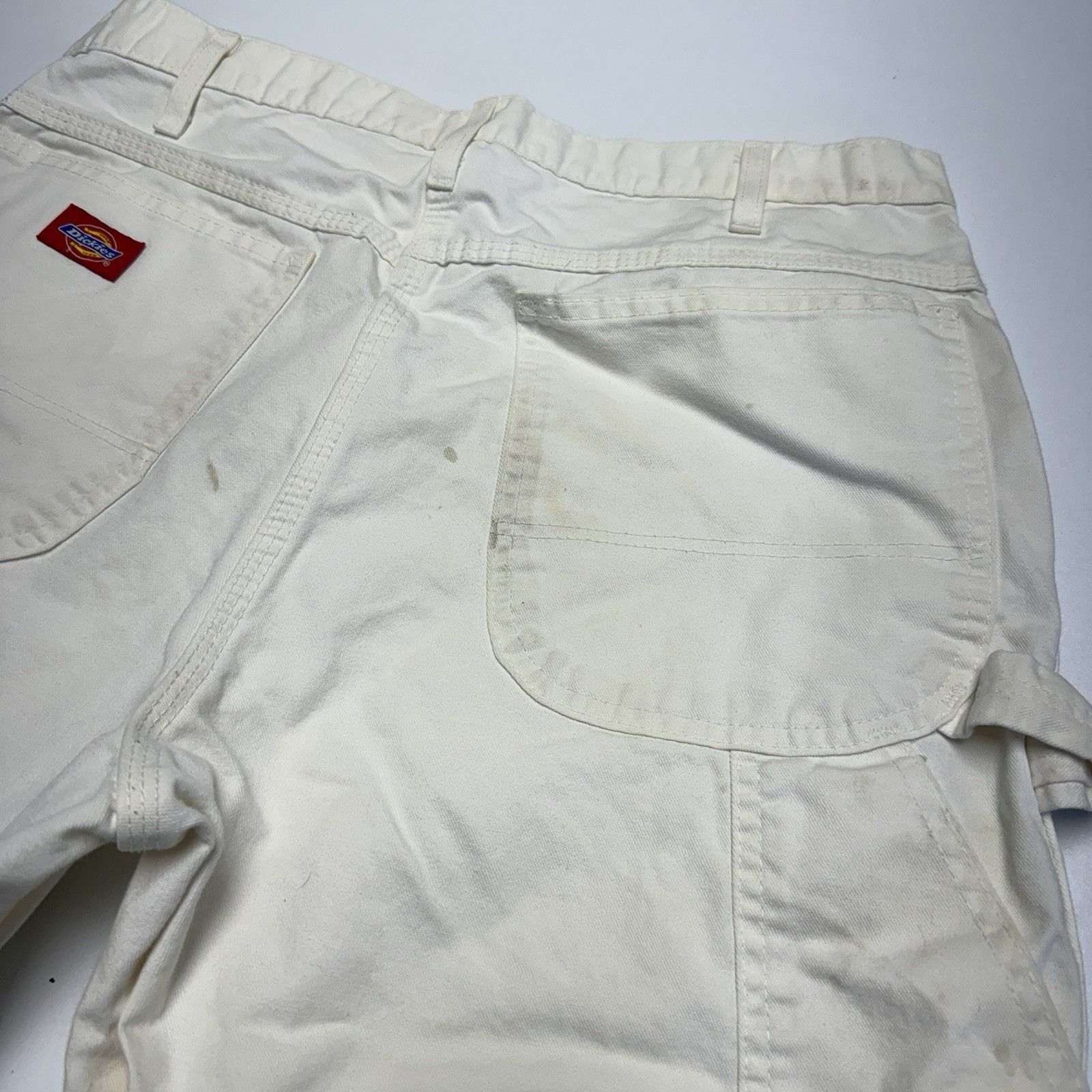 Dickies Dickies Painter Pants Mens 34x34 (32x32.5) White Carpenter W Size US 34 / EU 50 - 9 Thumbnail