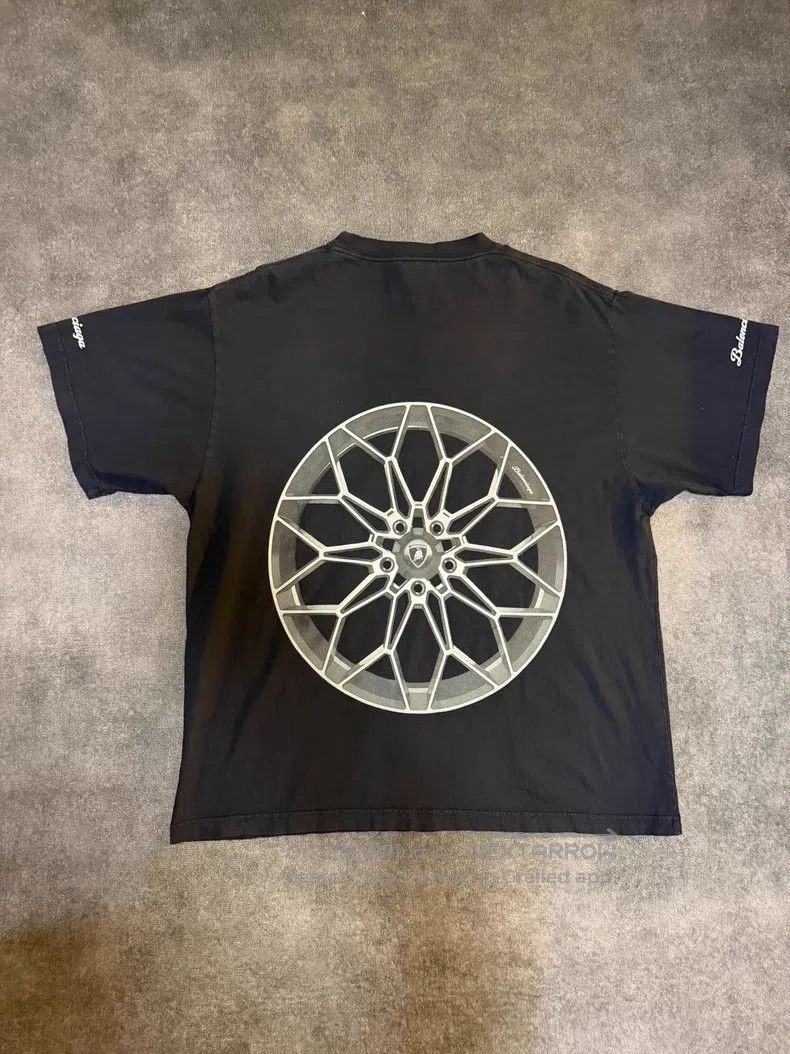 Balenciaga Balenciaga Car Pattern Quick-drying Short Sleeve T-Shirt Size US S / EU 44-46 / 1 - 2 Thumbnail