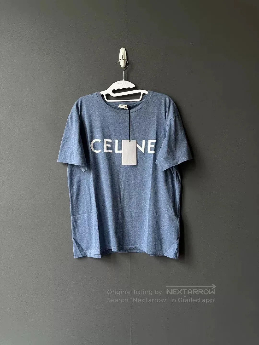 Celine Celine Blue Logo Short-Sleeve T-Shirt. Size XS / US 0-2 / IT 36-38 - 1 Thumbnail