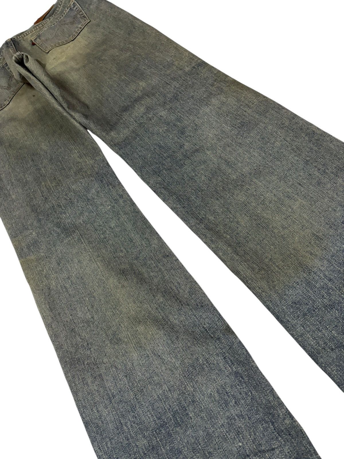 Edwin Vtg Edwin Japan 503 Mud Washed Distressed Jeans Size US 29 - 7 Thumbnail