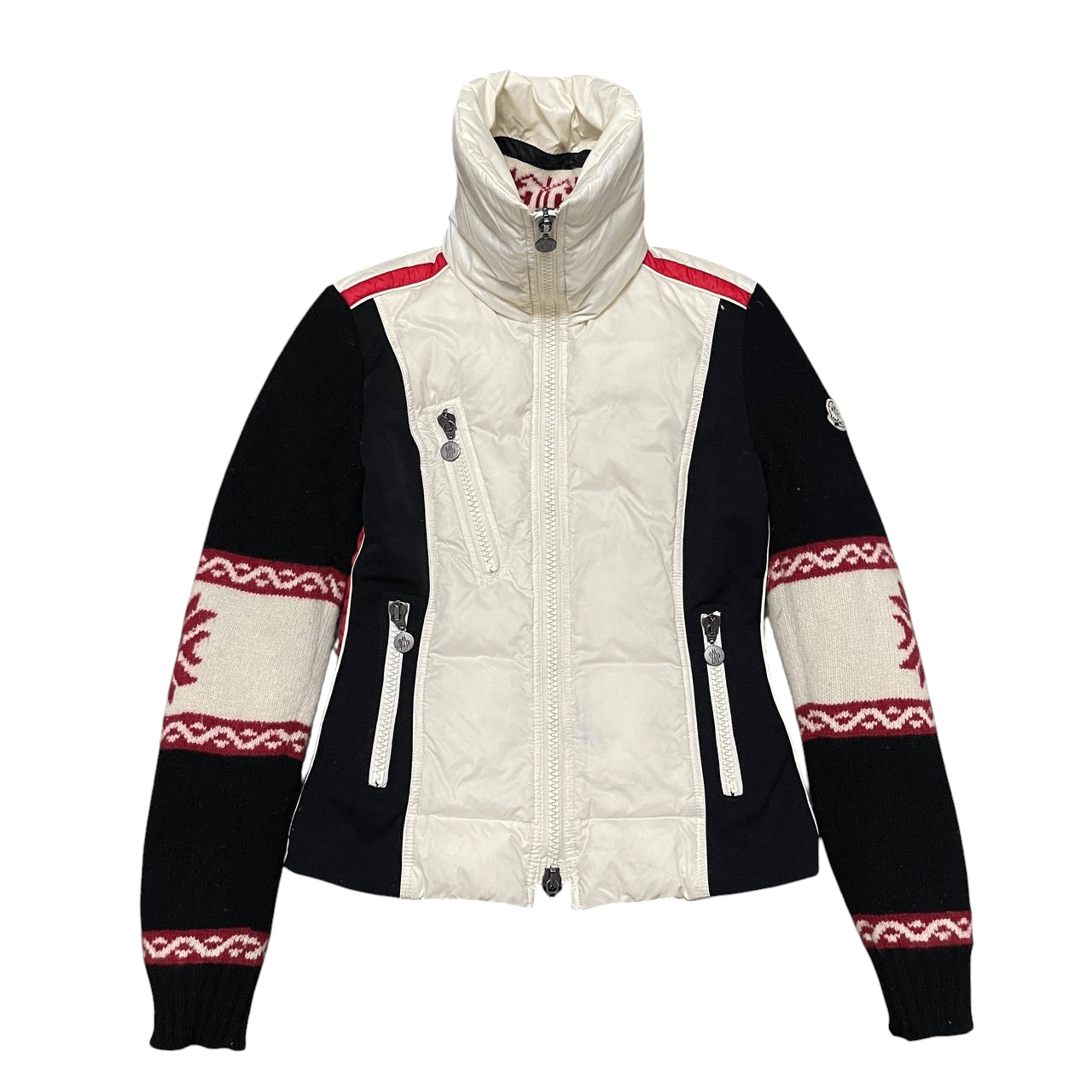 Moncler Moncler Knitted Sleeve Puffer Jacket Size S / US 4 / IT 40 - 9 Thumbnail