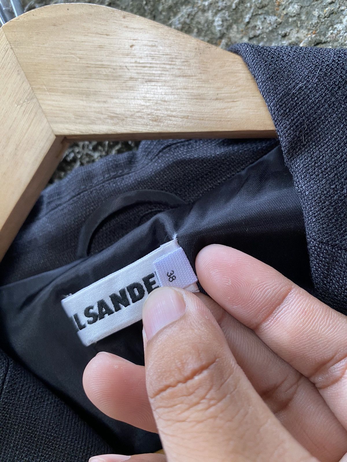 Jil Sander Asymmetric Blend Jacket Size XS / US 0-2 / IT 36-38 - 11 Thumbnail