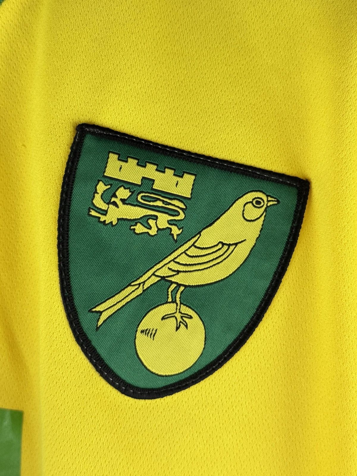 Errea Norwich City Home Football Soccer Jersey Shirt Errea 2011/12 Size US S / EU 44-46 / 1 - 2 Thumbnail