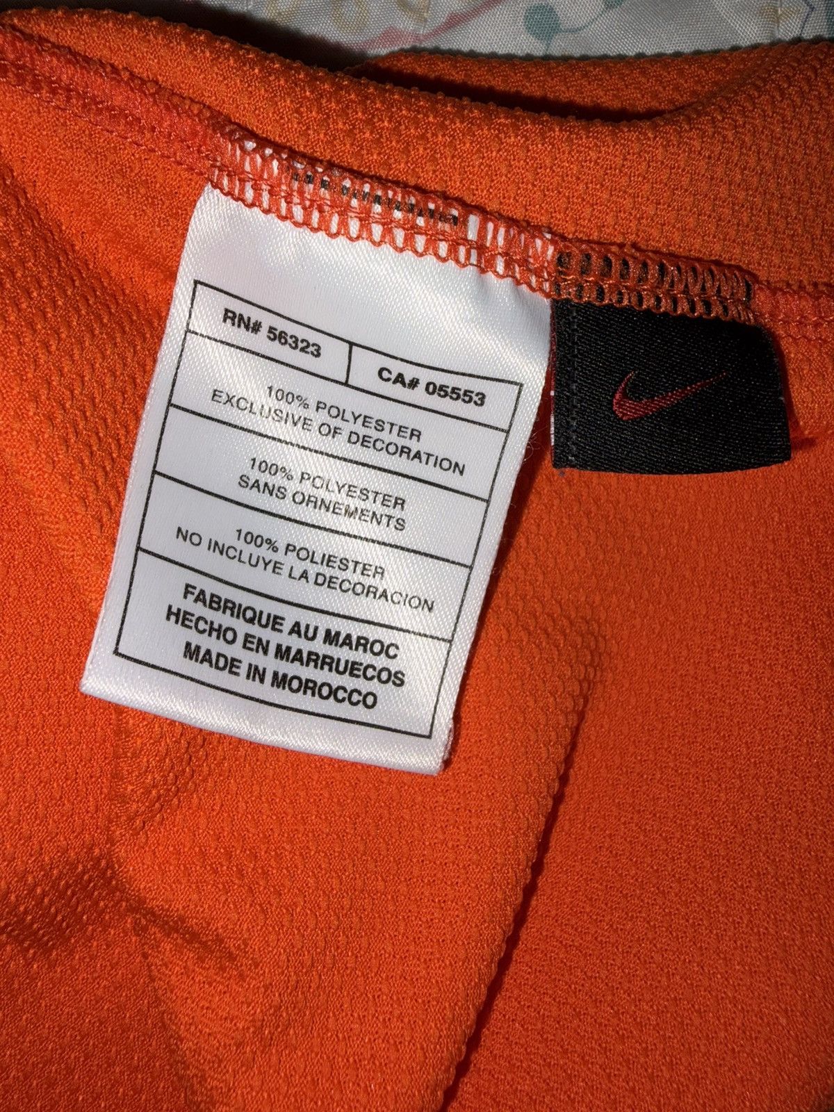 Nike 2008 10 Netherlands Robben Size US L / EU 52-54 / 3 - 8 Thumbnail