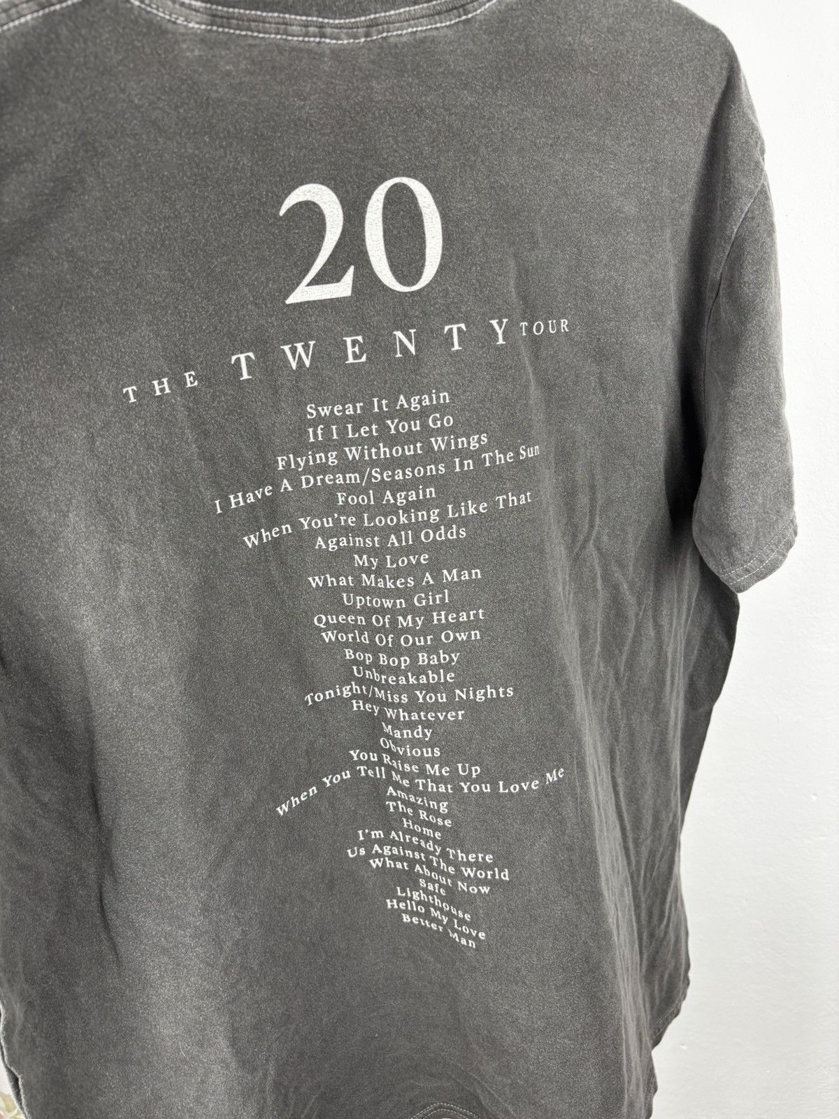 Band Tees × Vintage Westlife the twenty tour vintage t shirt size L Size US L / EU 52-54 / 3 - 4 Thumbnail