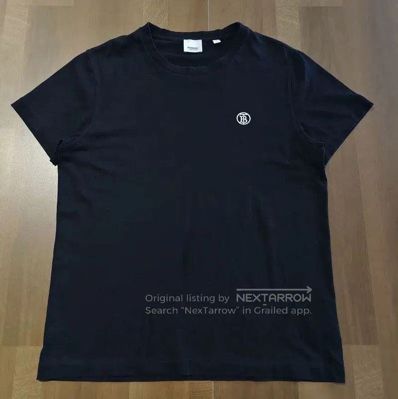 Burberry Burberry Black Cotton T-Shirt for Men. Size US L / EU 52-54 / 3 - 1 Thumbnail