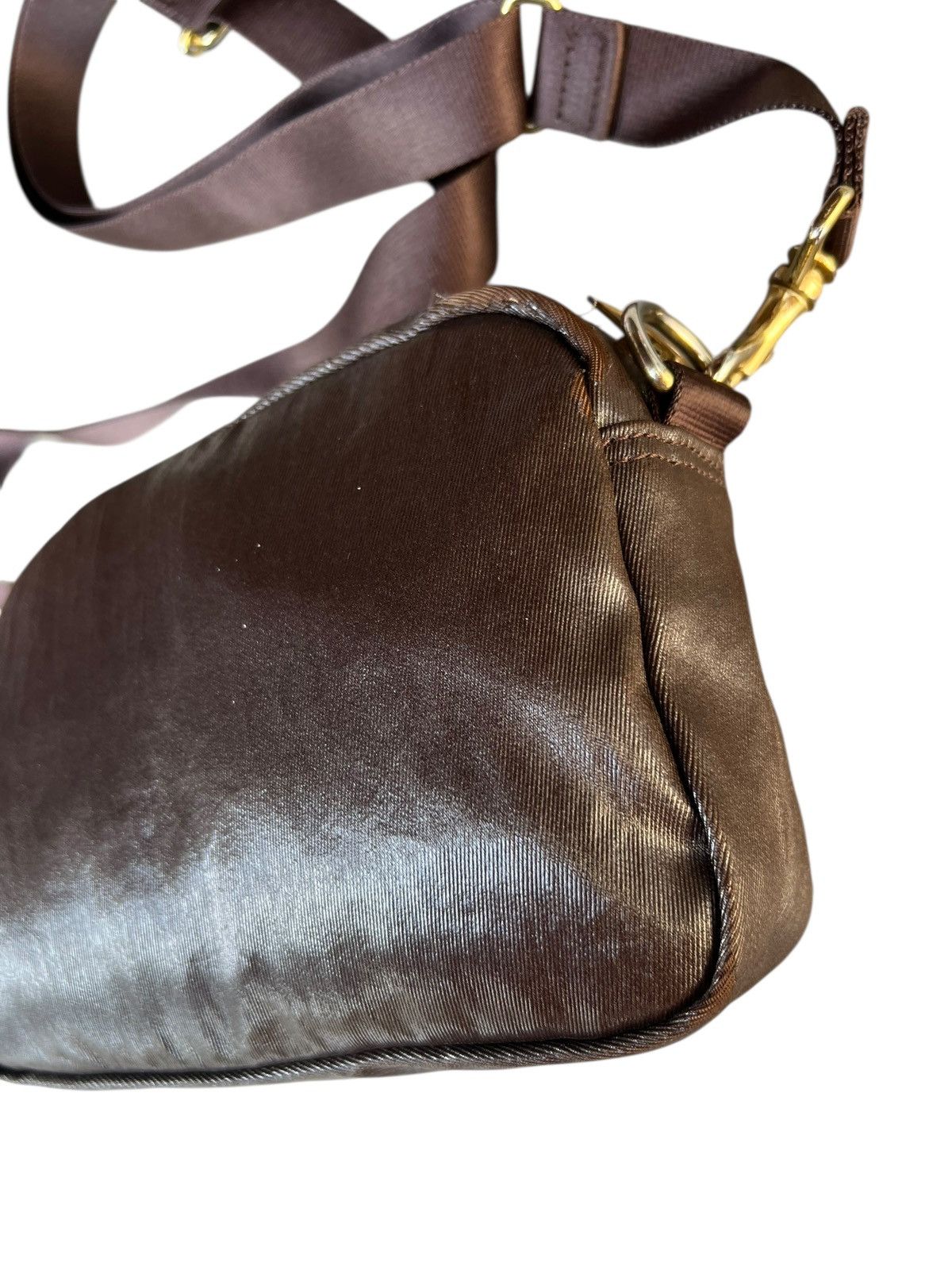 Porter By Yoshida Japan Distressed Coated Waxed Mini Bag