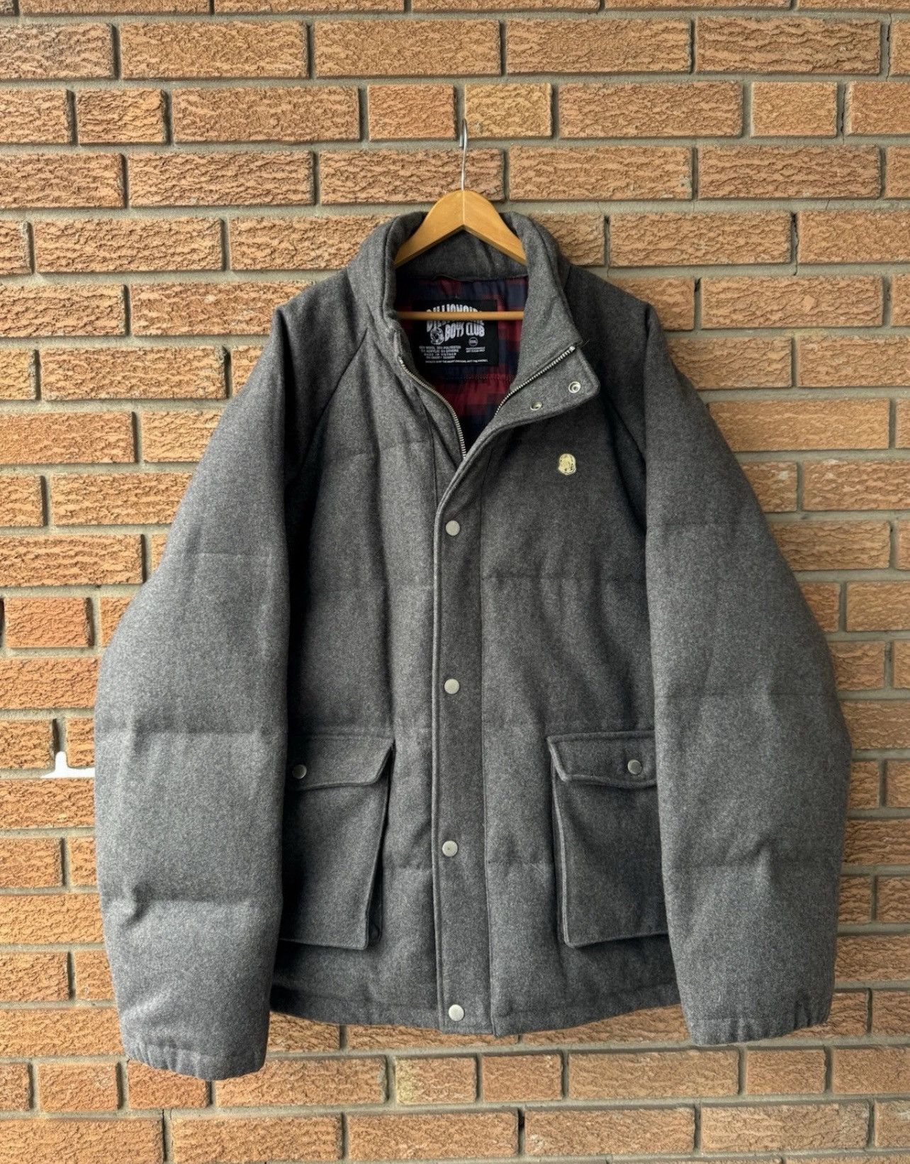 Billionaire Boys Club Billionaire Boys Club Puffer Jacket Big Logo BBC Size US XXL / EU 58 / 5 - 4 Thumbnail