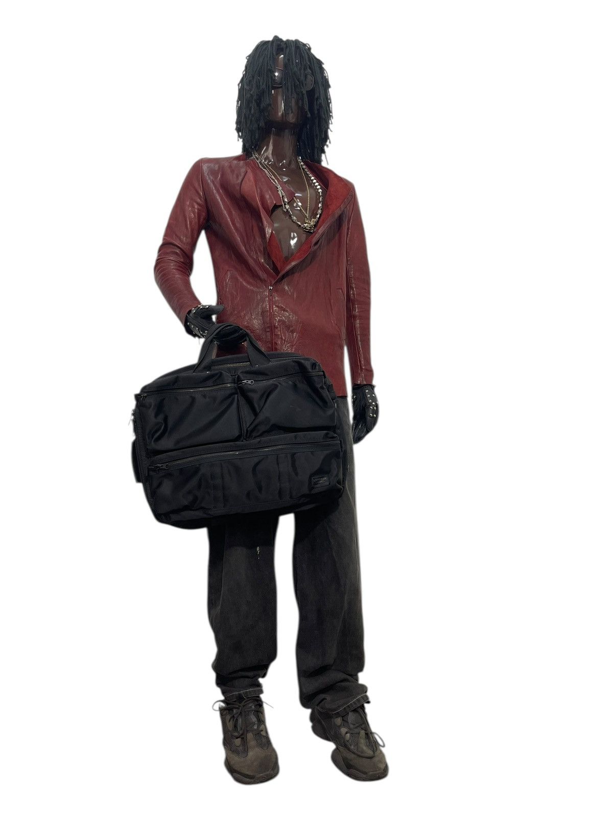 Porter Multipockets Luggage Label Porter Hand Brief Bag 2🟩2 Size ONE SIZE - 3 Thumbnail