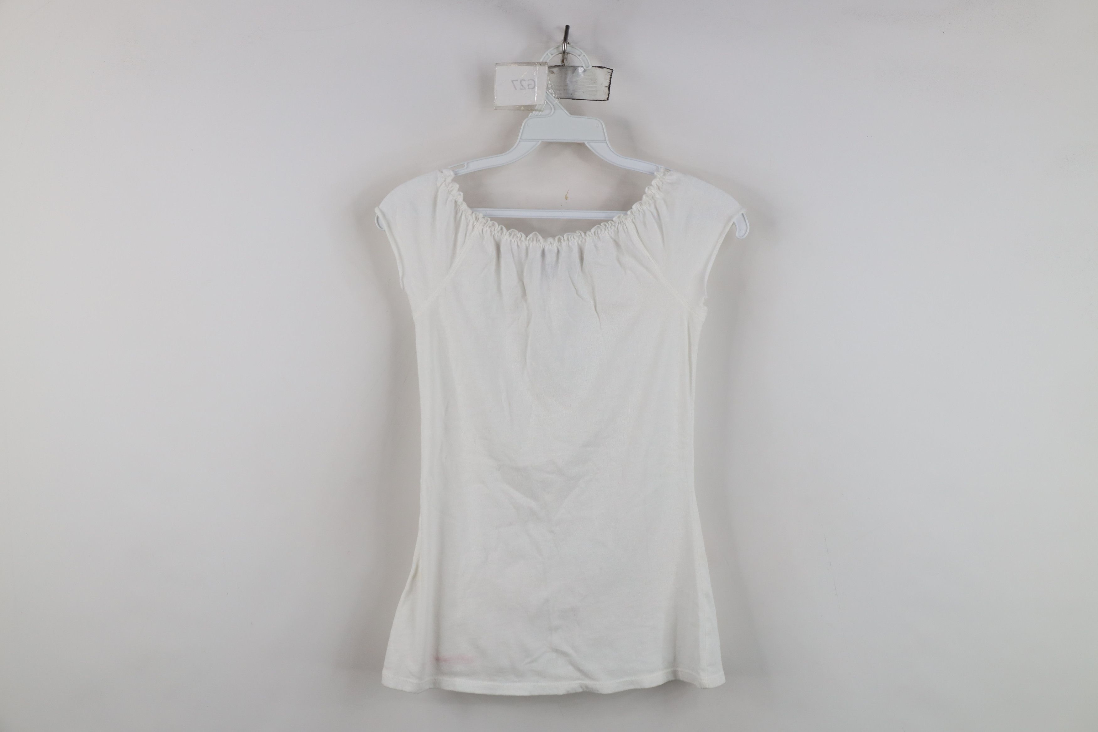 Abercrombie & Fitch Vintage 90s Y2K Abercrombie & Fitch Sheer Knit T-Shirt Size L / US 10 / IT 46 - 9 Thumbnail