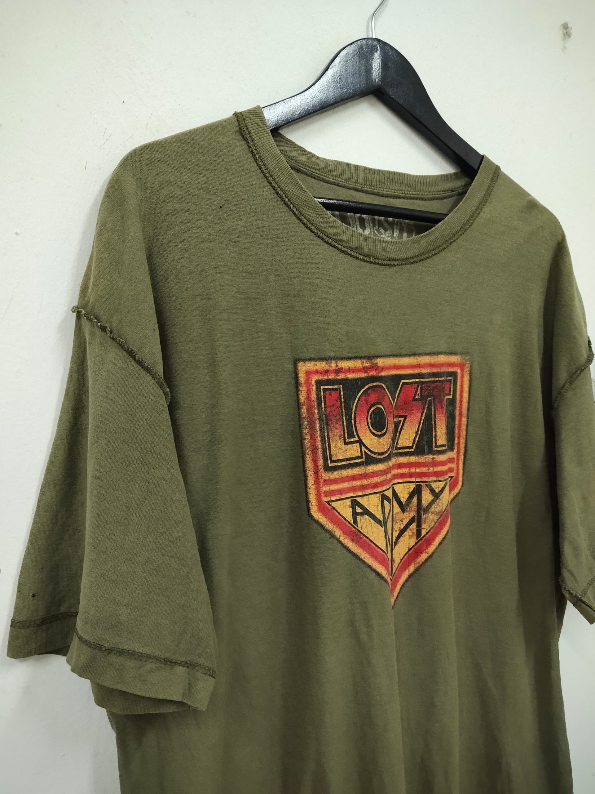 Lost Enterprises Vtg Lost Skateboard X Kiss Army band t shirt Size US XL / EU 56 / 4 - 6 Thumbnail