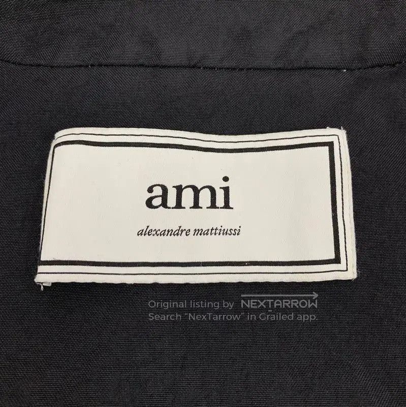 AMI AMI Black Nylon Men's Windbreaker . Size US M / EU 48-50 / 2 - 4 Thumbnail