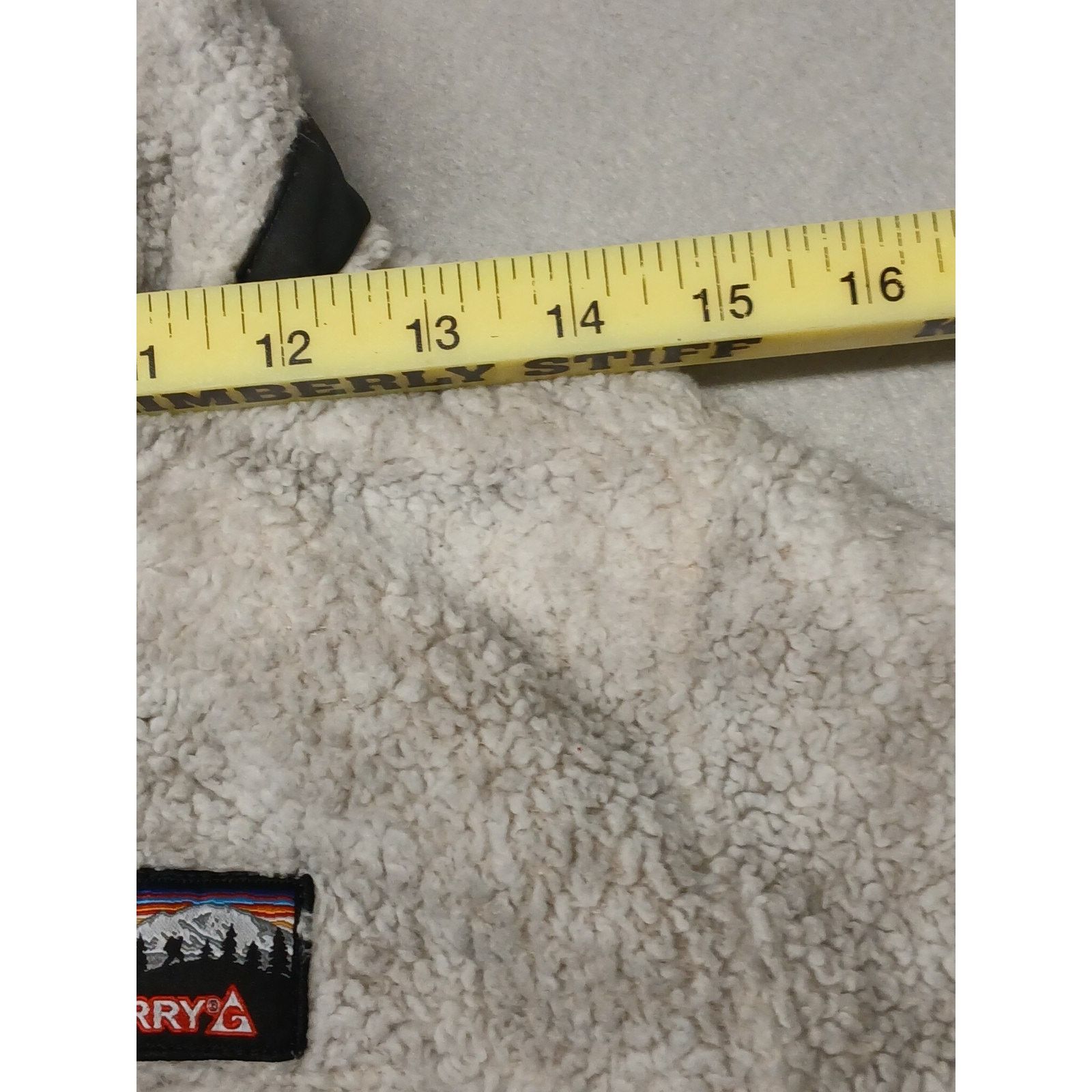 Other Gerry (No Size) Gray Fluff Zip Down Sherpa Size ONE SIZE - 4 Thumbnail