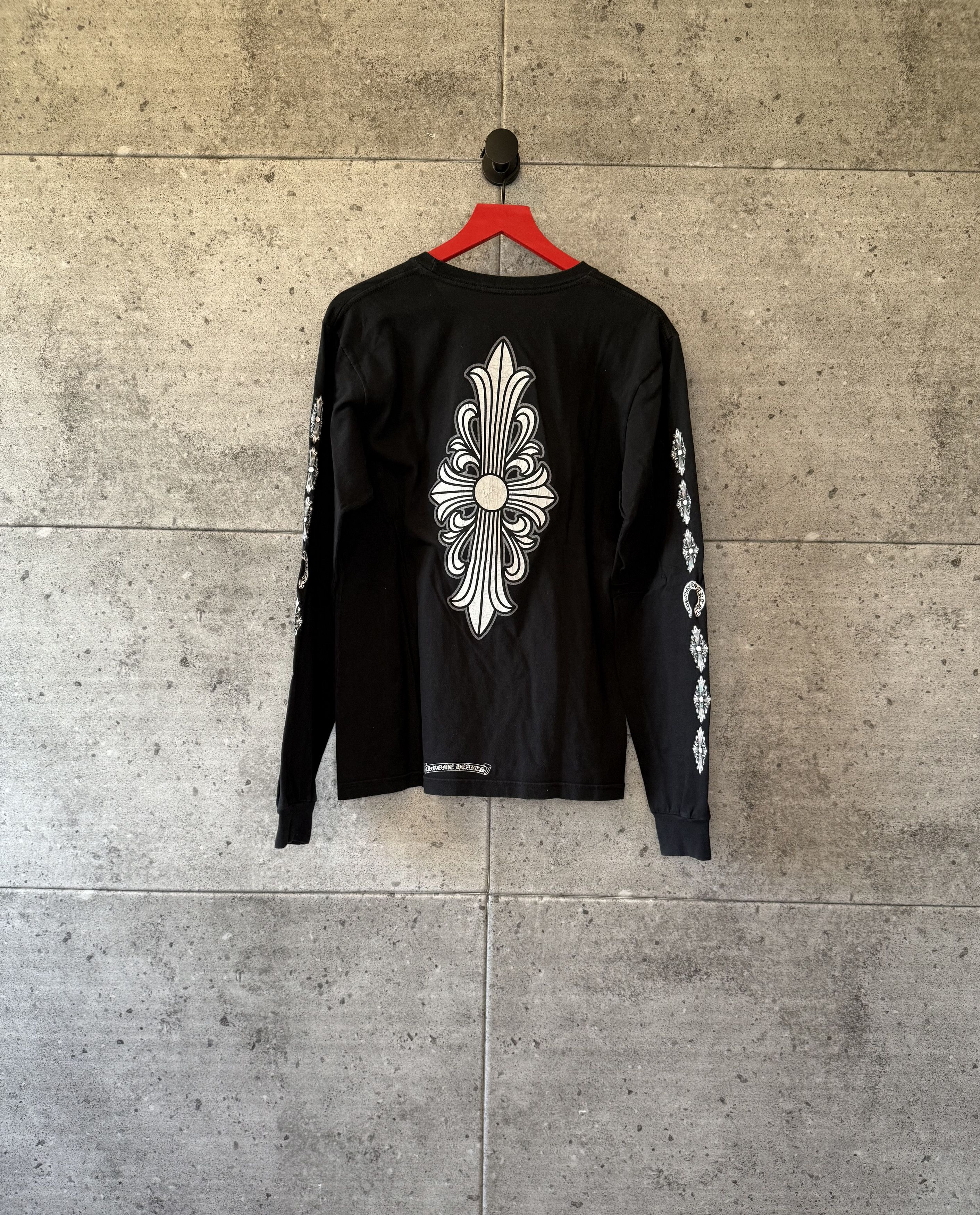 Chrome Hearts 🔥🔥Vtg CHROME HEARTS T Shirt 90s Longsleeve Belton