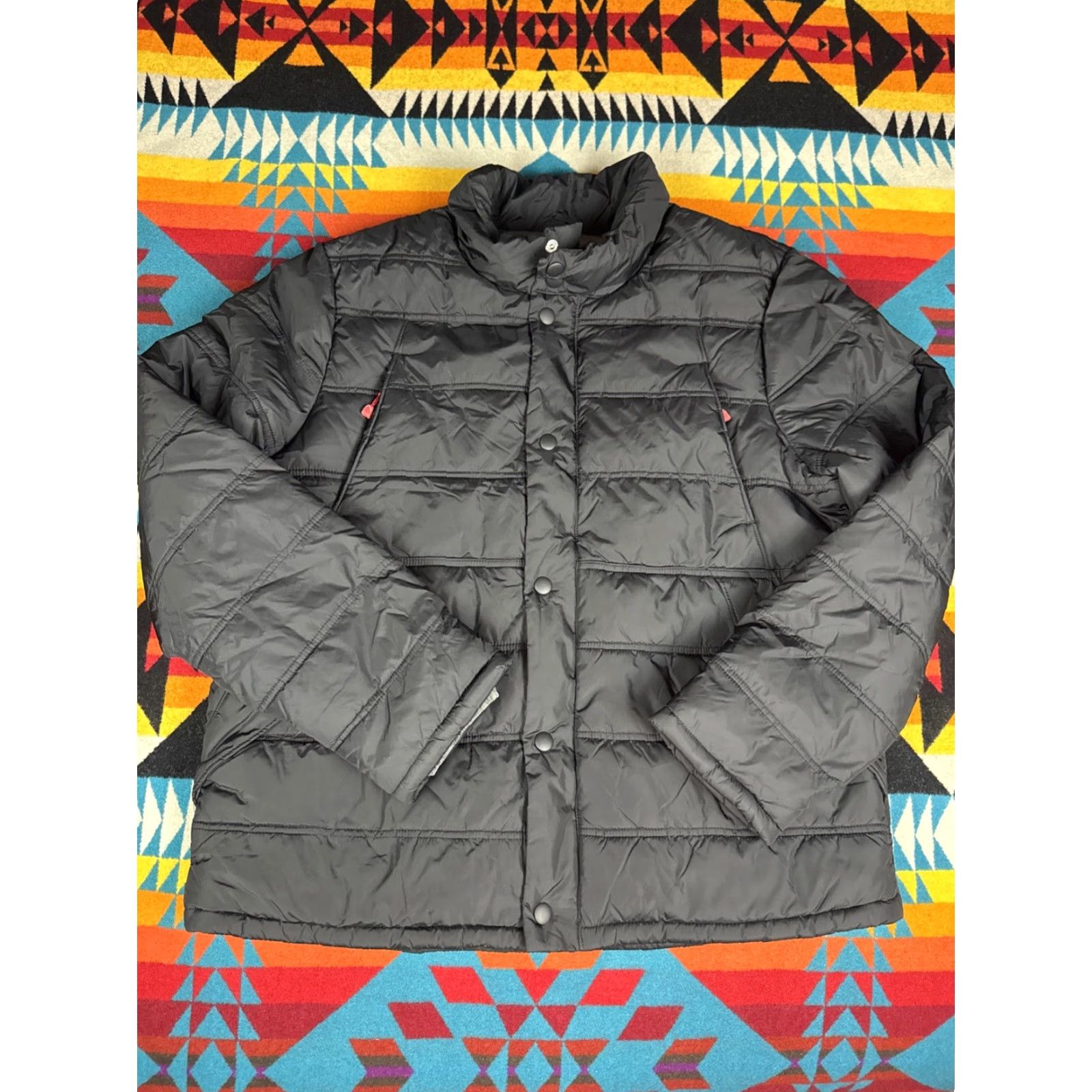 Gap VINTAGE Gap Puffer Jacket Black XL Men Size XL Puffer Jacket Nylon Polyester Filled Robbed Good Pre Owned Condition Size US XL / EU 56 / 4 - 2 Thumbnail