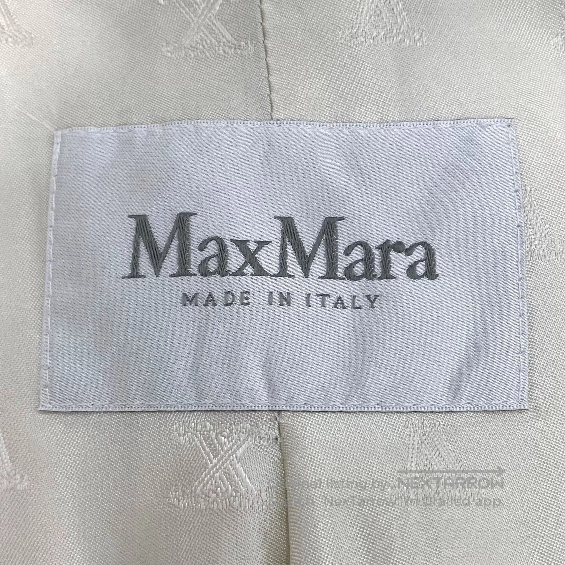 Other maxmara cream double-breasted wool coat. Size US XS / EU 42 / 0 - 5 Thumbnail