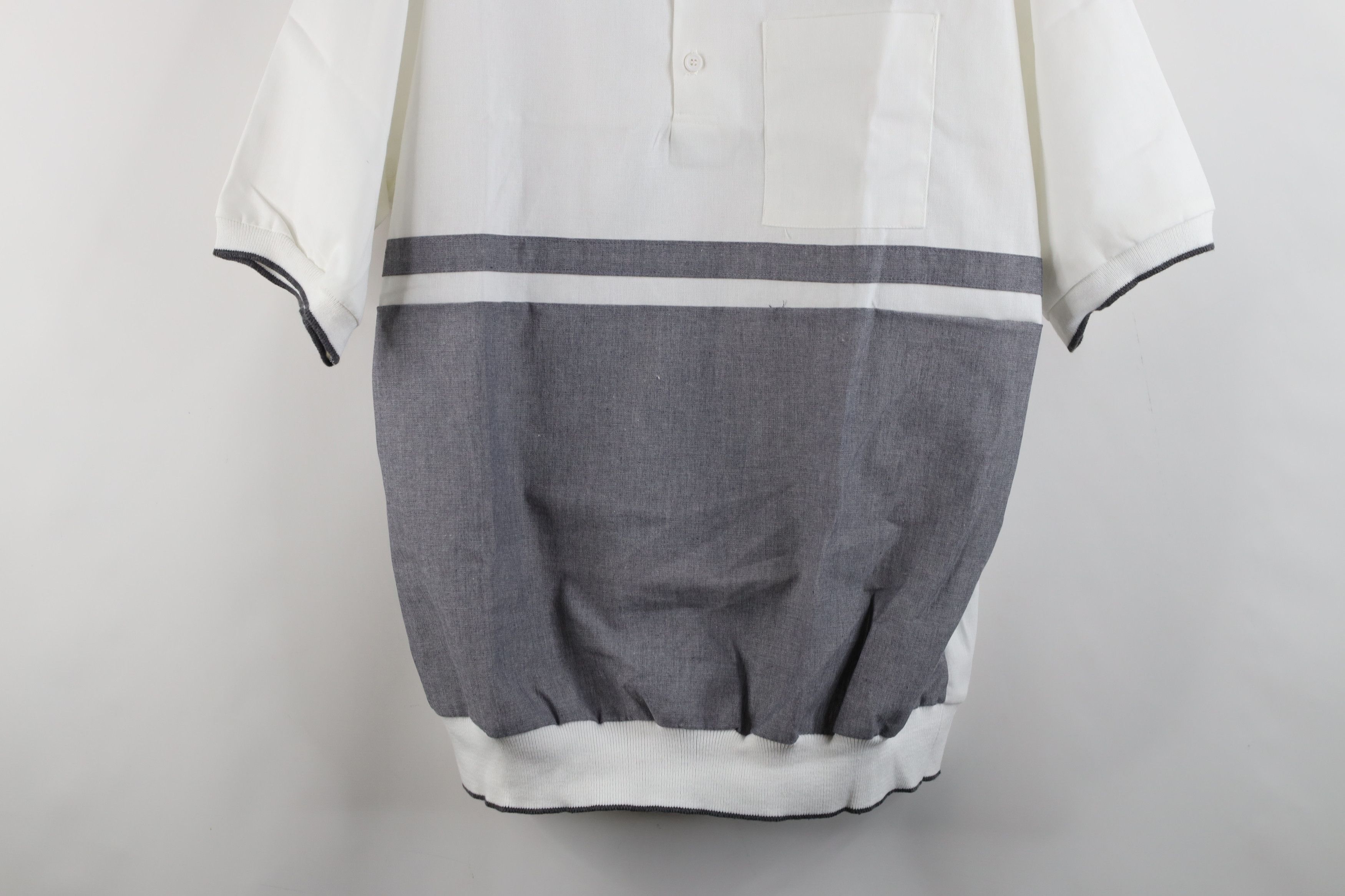 Vintage Vintage 90s Streetwear Collared Pullover Polo Shirt USA Size US L / EU 52-54 / 3 - 3 Thumbnail