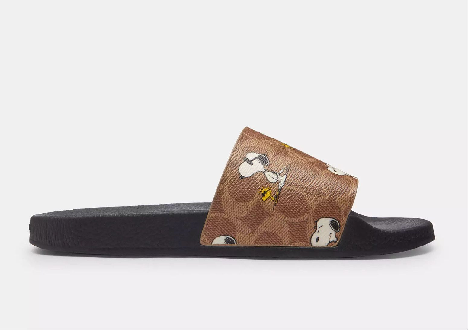 Coach women’s Peanuts Udele Sport Slide With Snoopy Print CBM96 Size US 10 / IT 40 - 9 Thumbnail