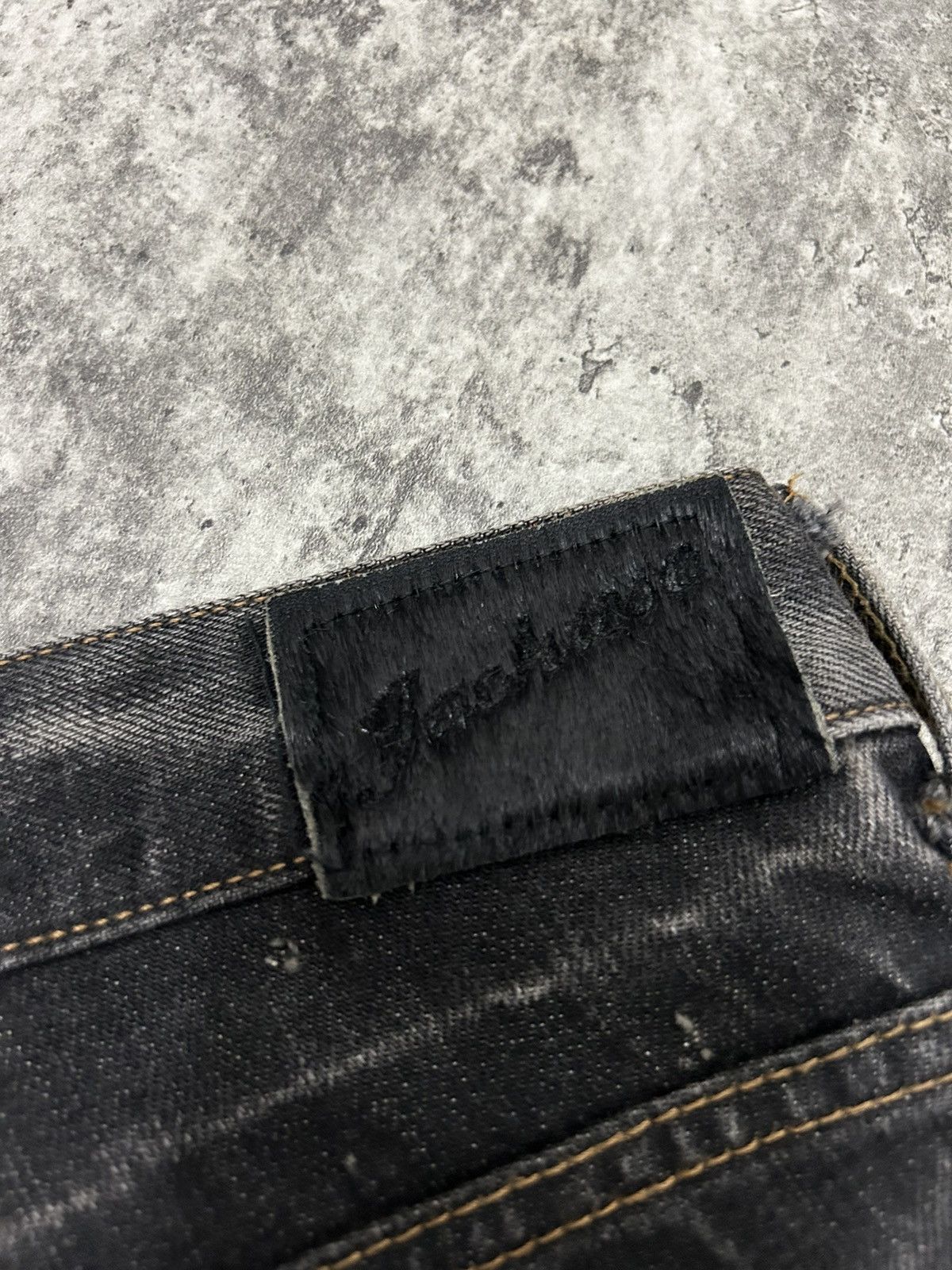 If Six Was Nine Jackrose Number Nine Tornado Mart style Denim Size US 33 - 15 Thumbnail