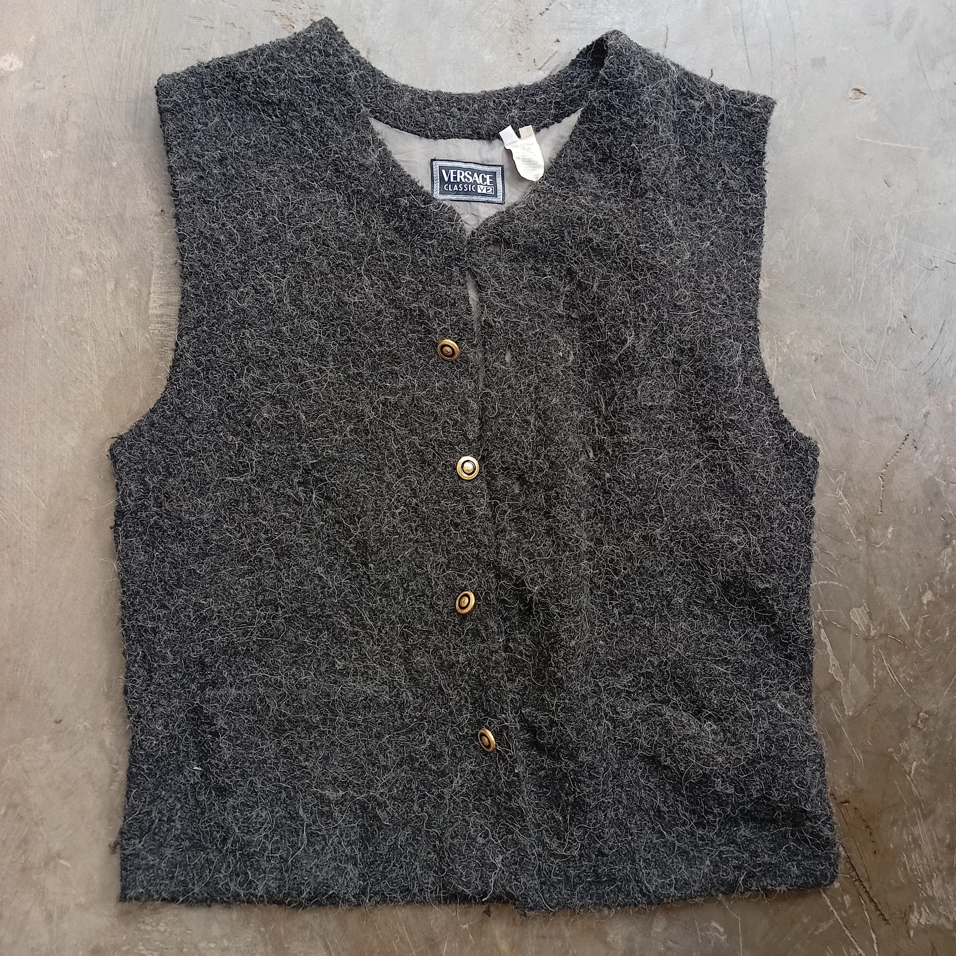 Vintage 90s versace v2 vest outer