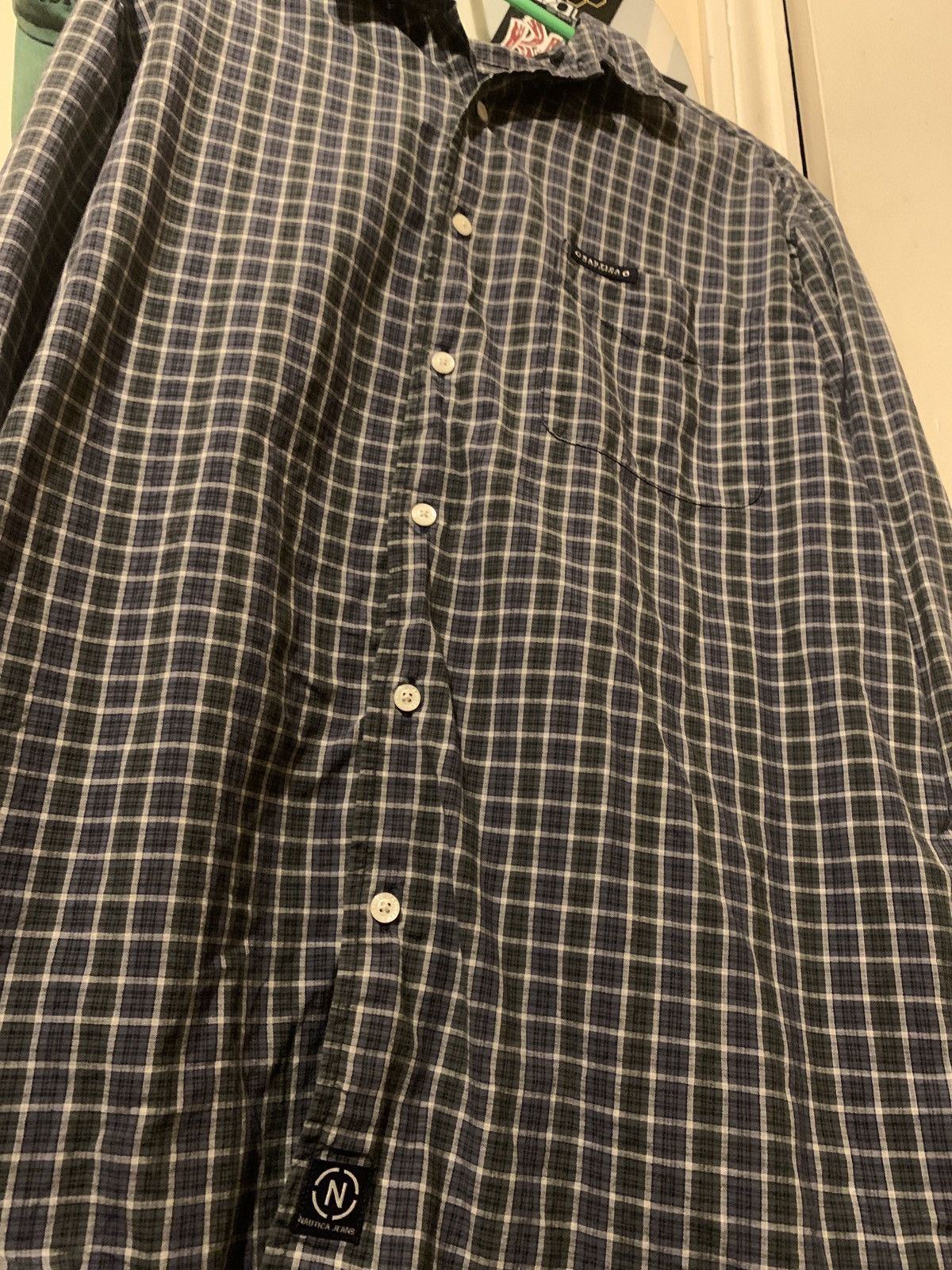 Nautica Nautica Jeans Company Flannel Button up shirt Size US M / EU 48-50 / 2 - 2 Thumbnail