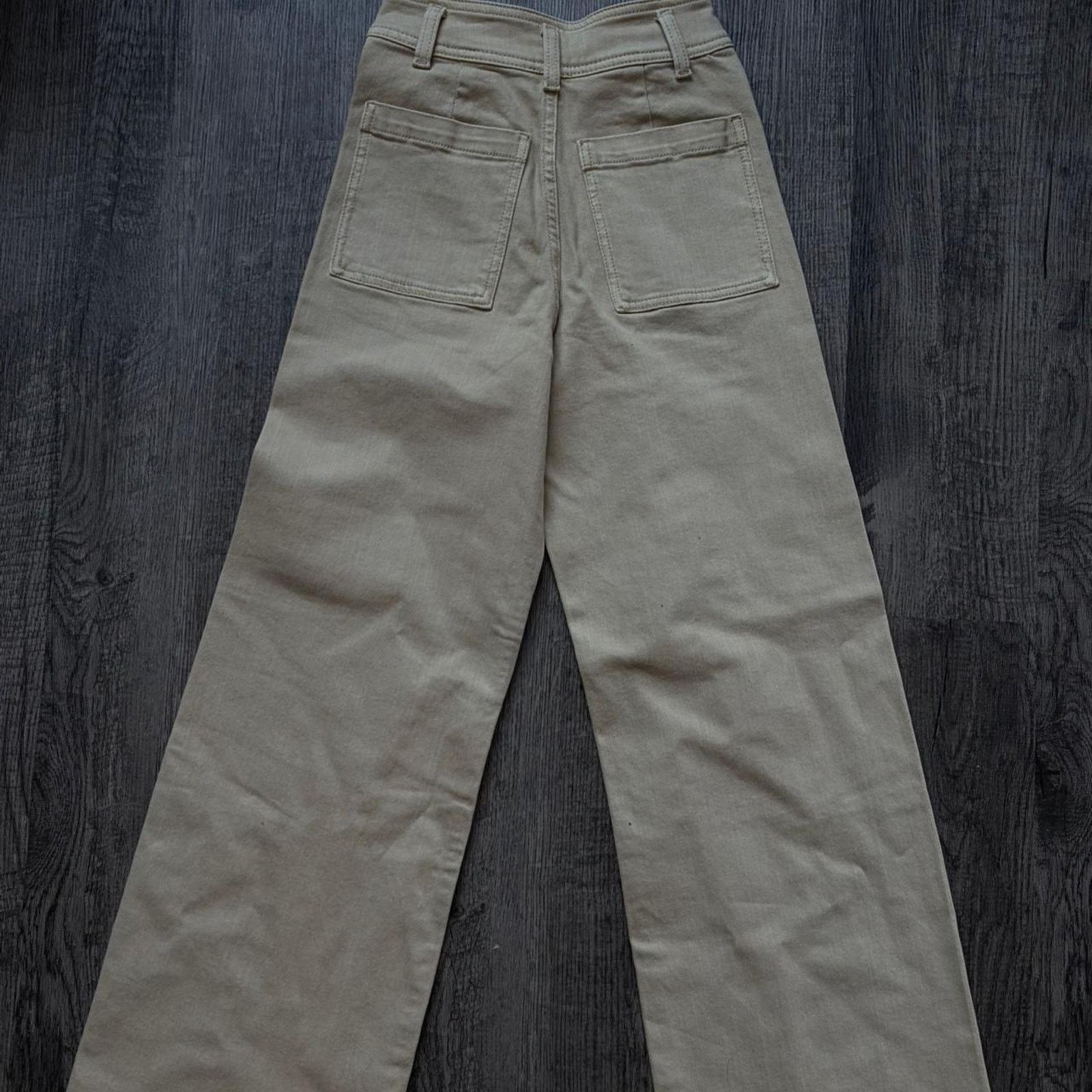 Miaou Miou muse beige wide leg Size 24" / US 00 / IT 34 - 5 Thumbnail