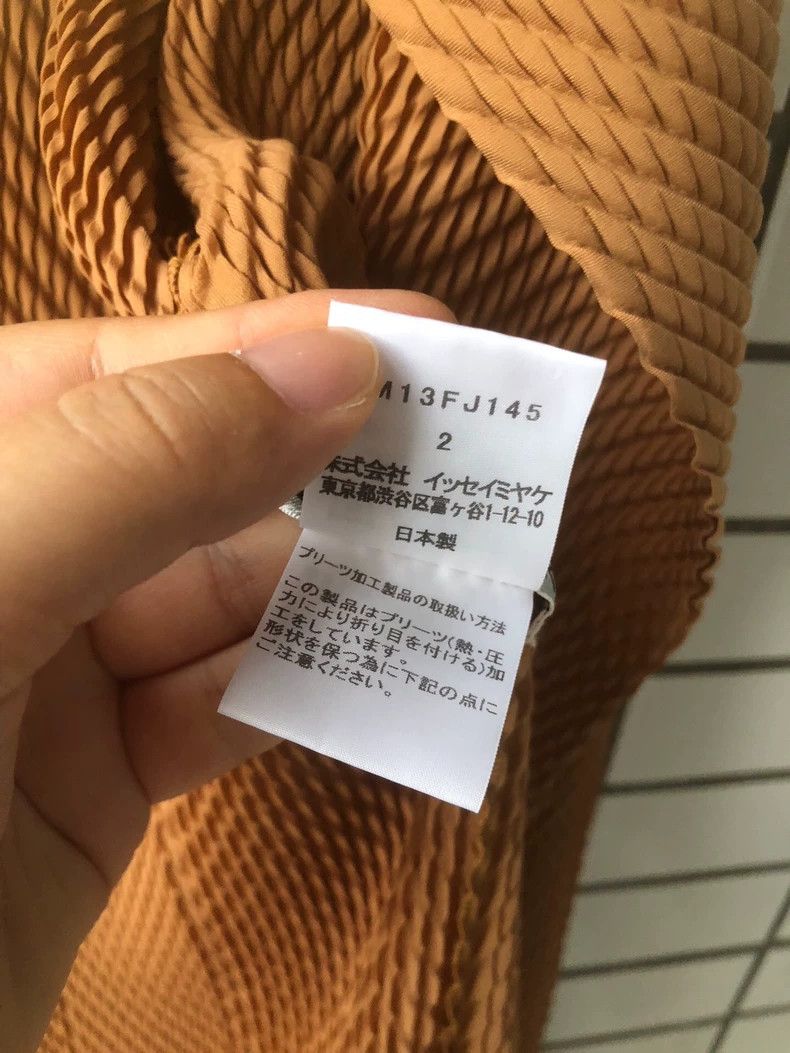 Issey Miyake Issey Miyake size:2 Brown pleated coat Size XS / US 0-2 / IT 36-38 - 3 Thumbnail