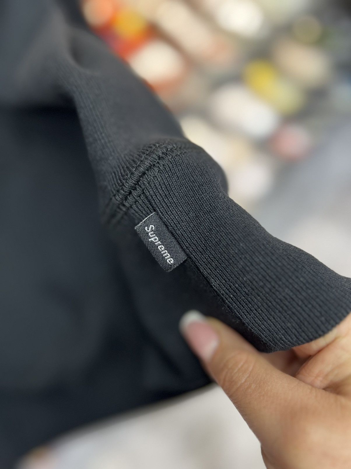 Supreme Supreme Black Drop Shadow Hoodie Size US S / EU 44-46 / 1 - 6 Thumbnail
