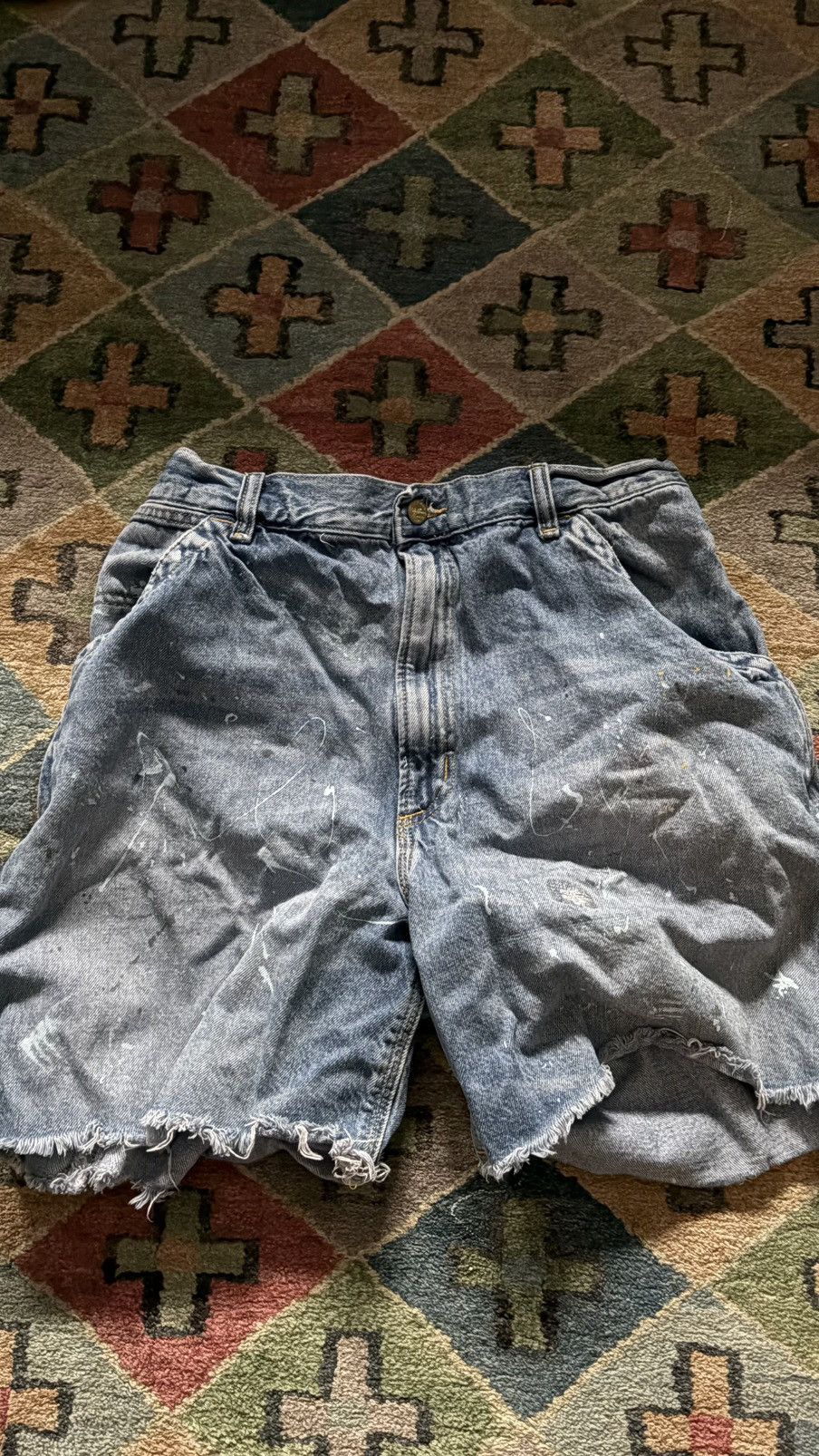 Denim & Supply Ralph Lauren Paint splattered Ralph Lauren jorts Size US 34 / EU 50 - 2 Thumbnail
