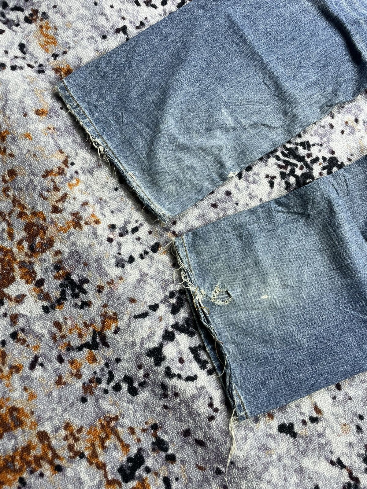 Ecko Unltd. × Japanese Brand × Marc Ecko Marc Ecko distressed Denim Jeans vintage Size US 36 / EU 52 - 20 Thumbnail