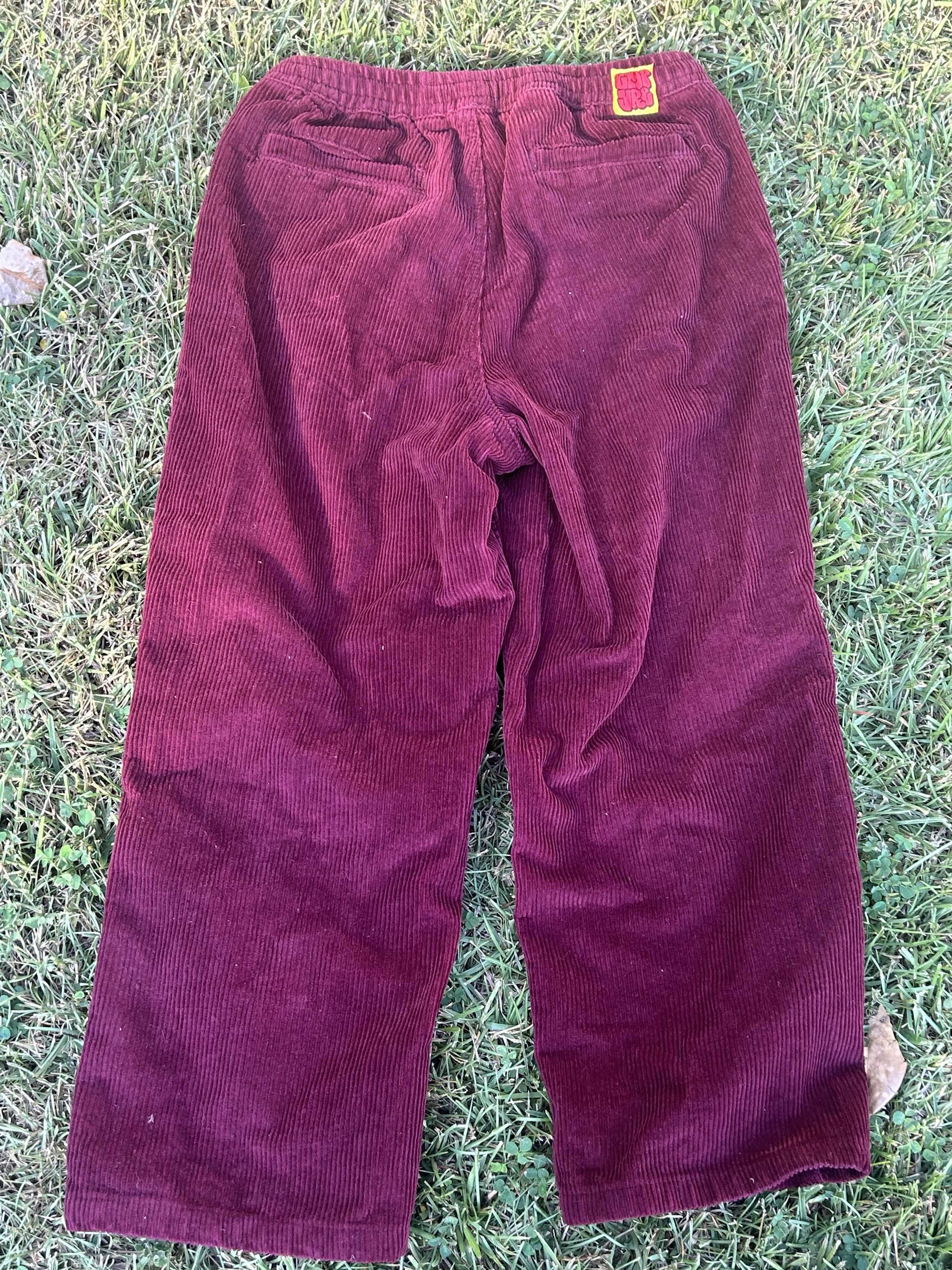 Empyre Empyre maroon corduroy skate pants Size US 32 / EU 48 - 2 Thumbnail