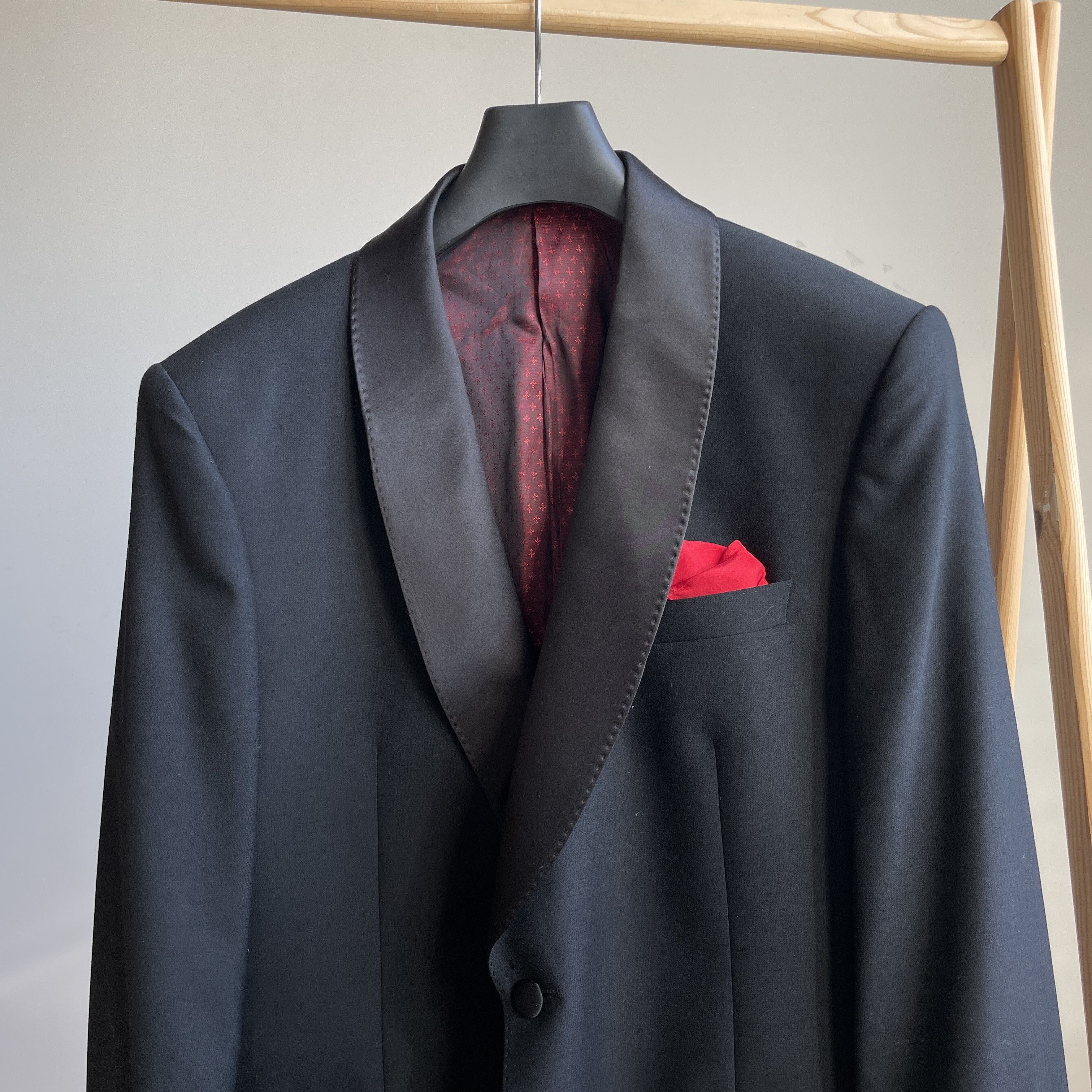 Marks & Spencer Mark & Spencer 3 Pieces Tuxedo Dinner Wool Suit Size 46R - 5 Thumbnail