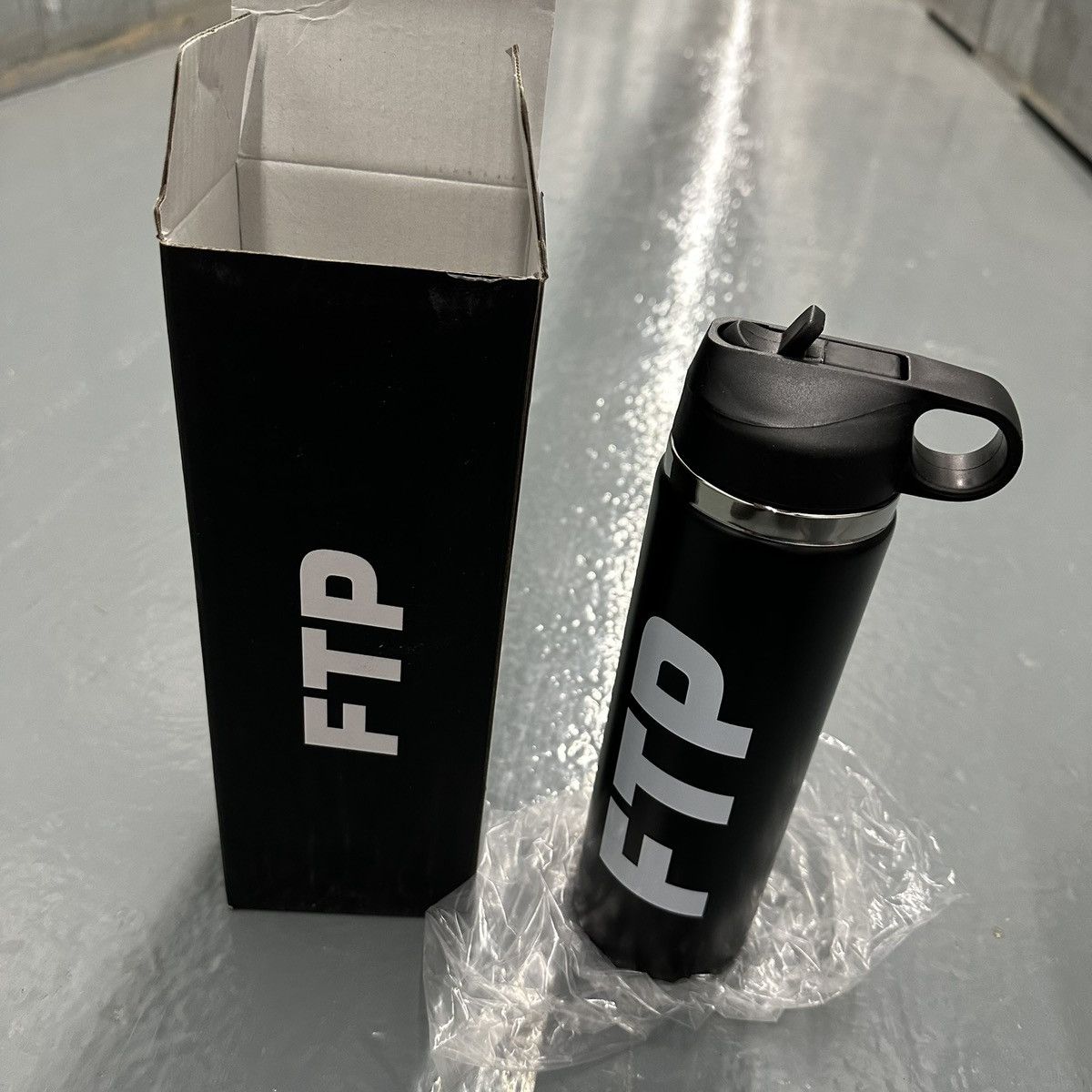 Fuck The Population FTP Water Bottle Canteen Size ONE SIZE - 1 Thumbnail