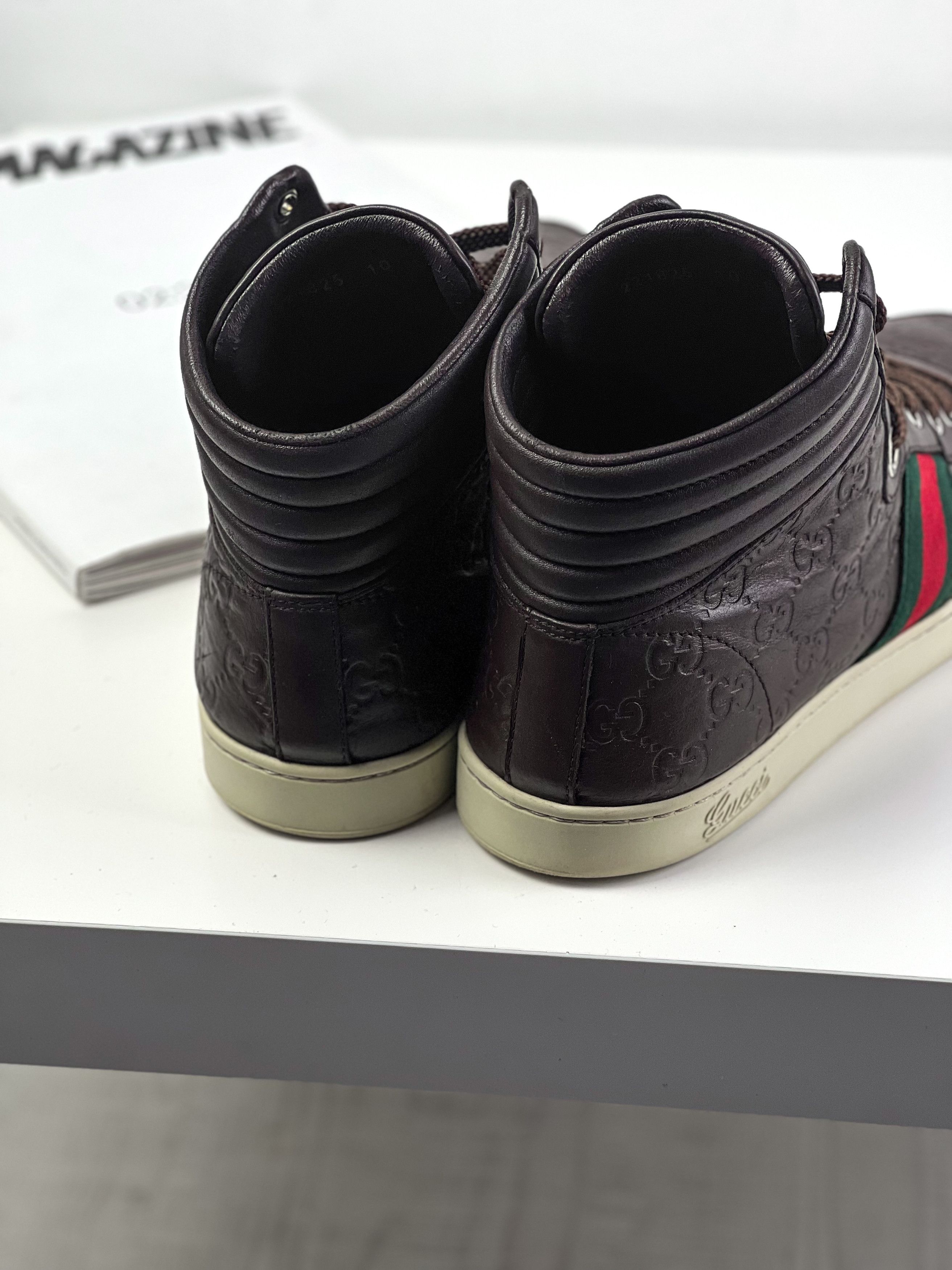Gucci GUCCI leather shoes Size US 11.5 / EU 44-45 - 9 Thumbnail