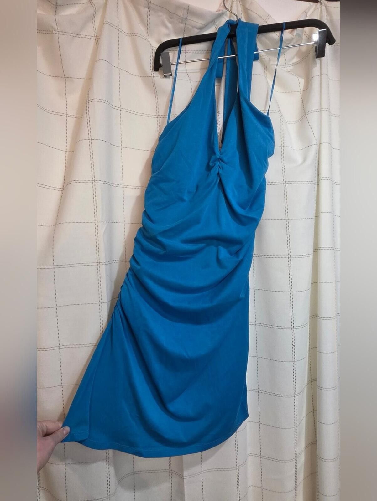 Other Anthropologie The Ariana Halter Mini Dress Size S / US 4 / IT 40 - 2 Thumbnail