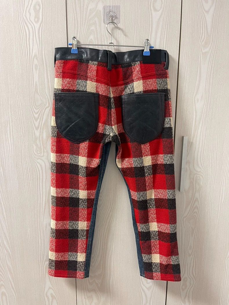 Junya Watanabe Junya Watanabe Wool Plaid Denim Jeans - dmc Size US 28 / EU 44 - 1 Thumbnail